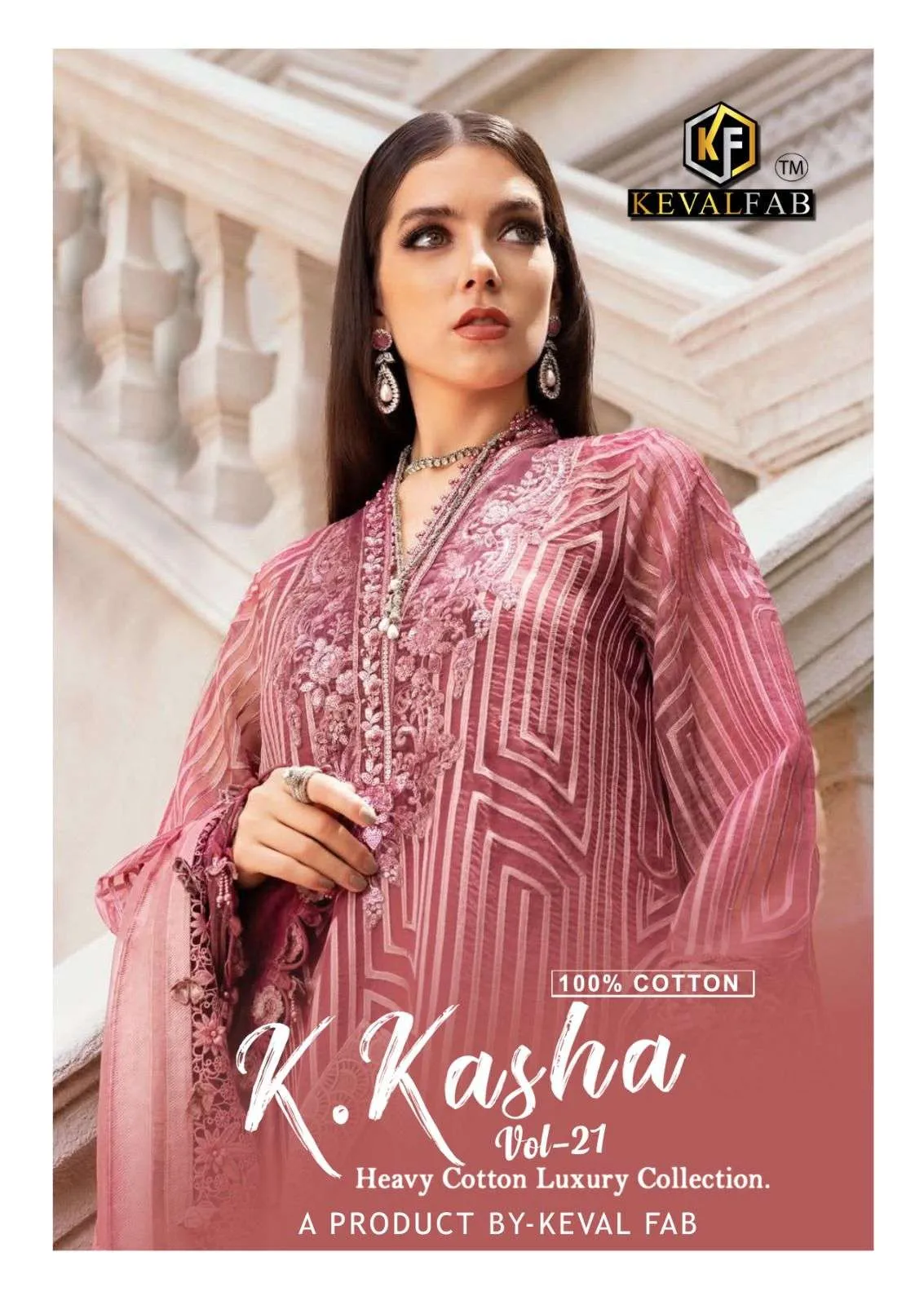 Keval Fab K kasha Vol 21 Stitched Suits