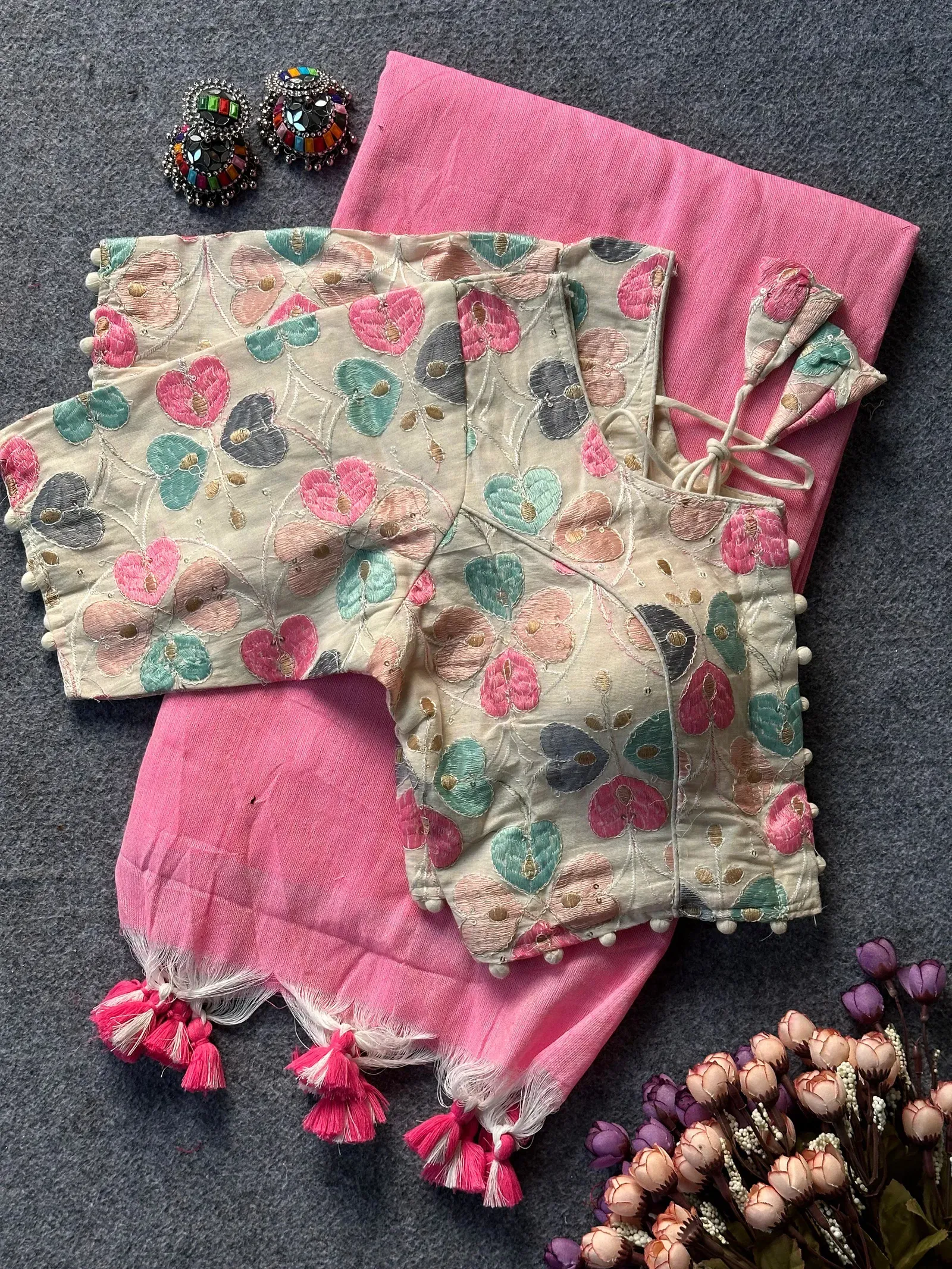 Khadi Vol 7 Cotton Casual Wear Saree with Work Blouse Collection Sarees