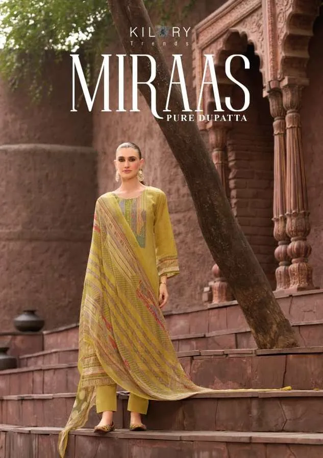 Kilory Trendz Miraas Semi Stitched Suits