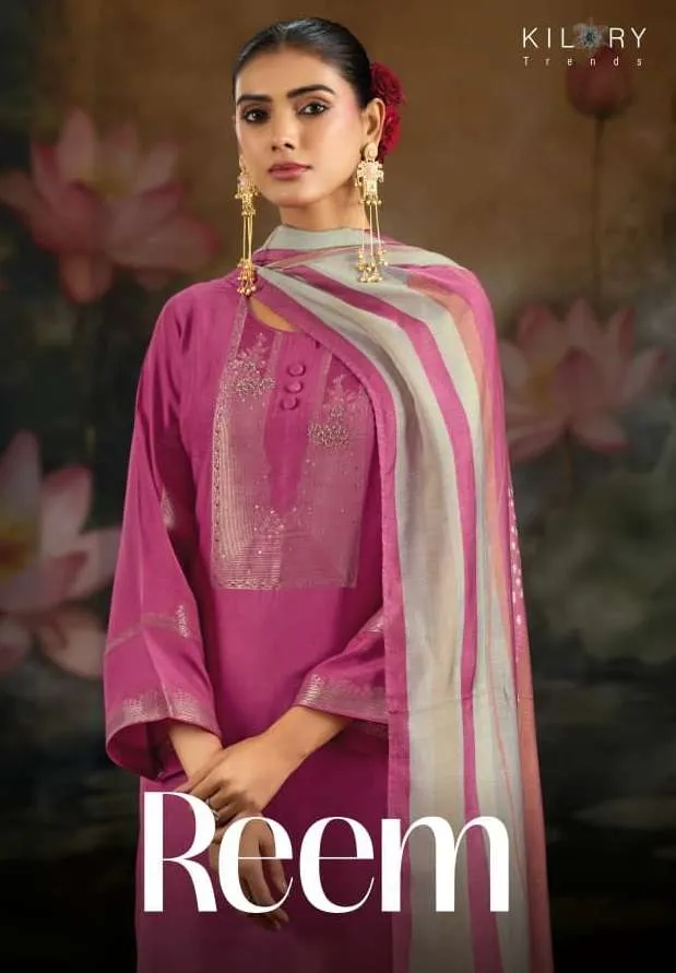 Kilory Trendz Reem Semi Stitched Suits