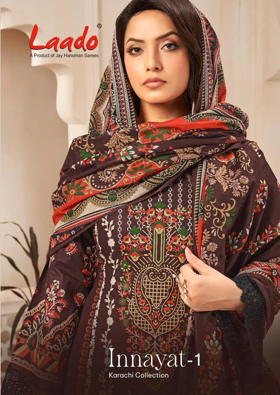 Laado Inayat Vol 1 Unstitched Suits