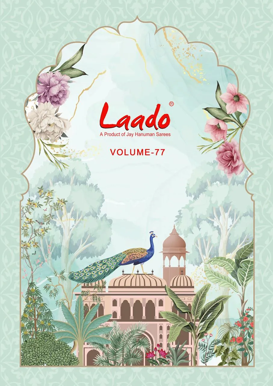 Laado Vol 77 Unstitched Suits
