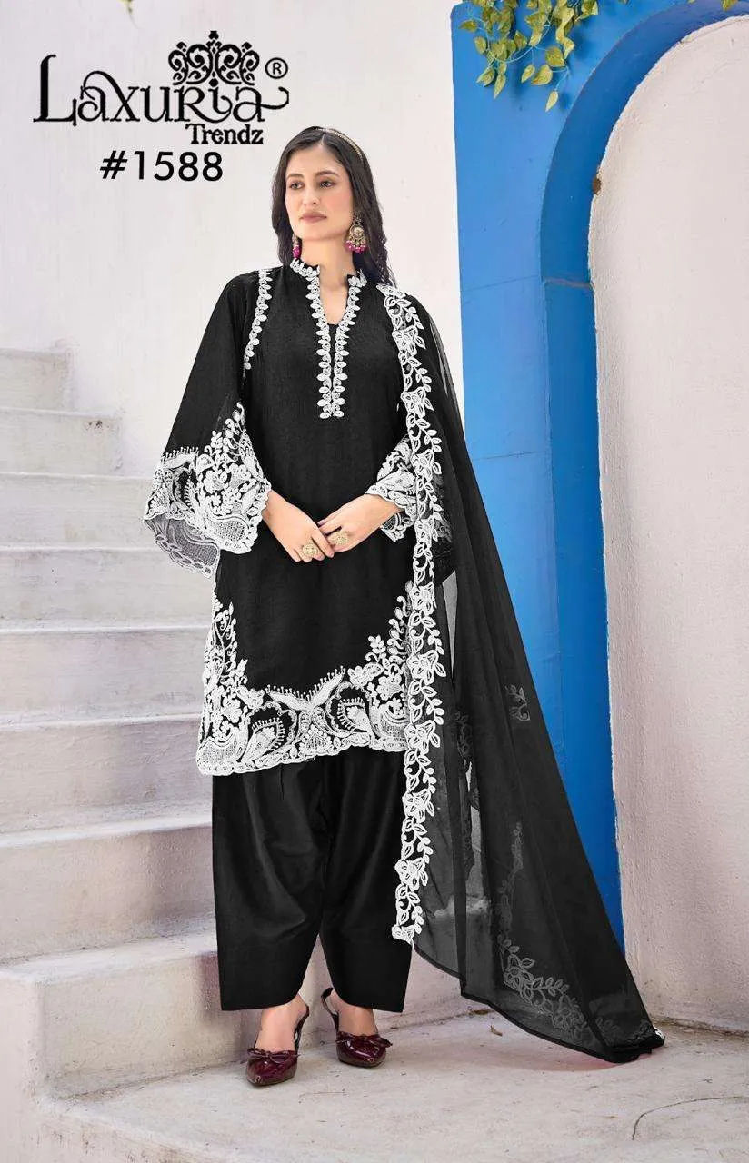 Laxuria Trendz D No 1588 Pakistani Readymade Suits