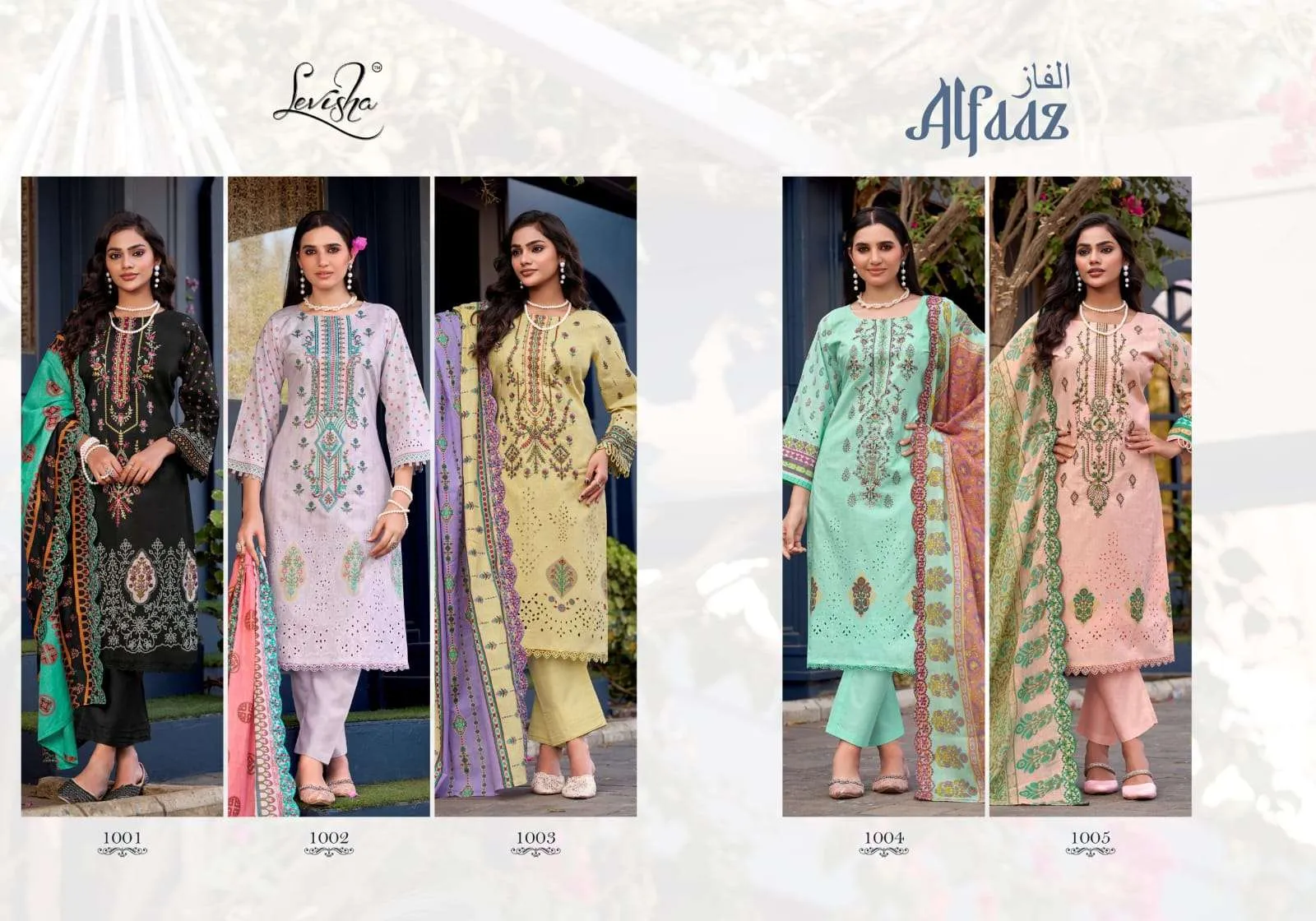 Levisha Alfaaz Semi Stitched Suits