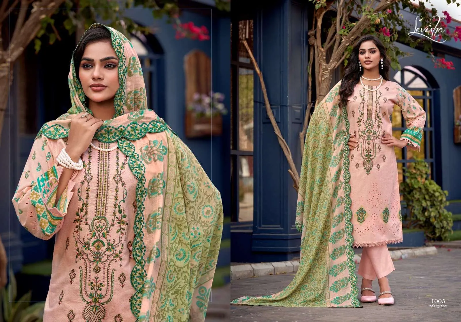 Levisha Alfaaz Semi Stitched Suits