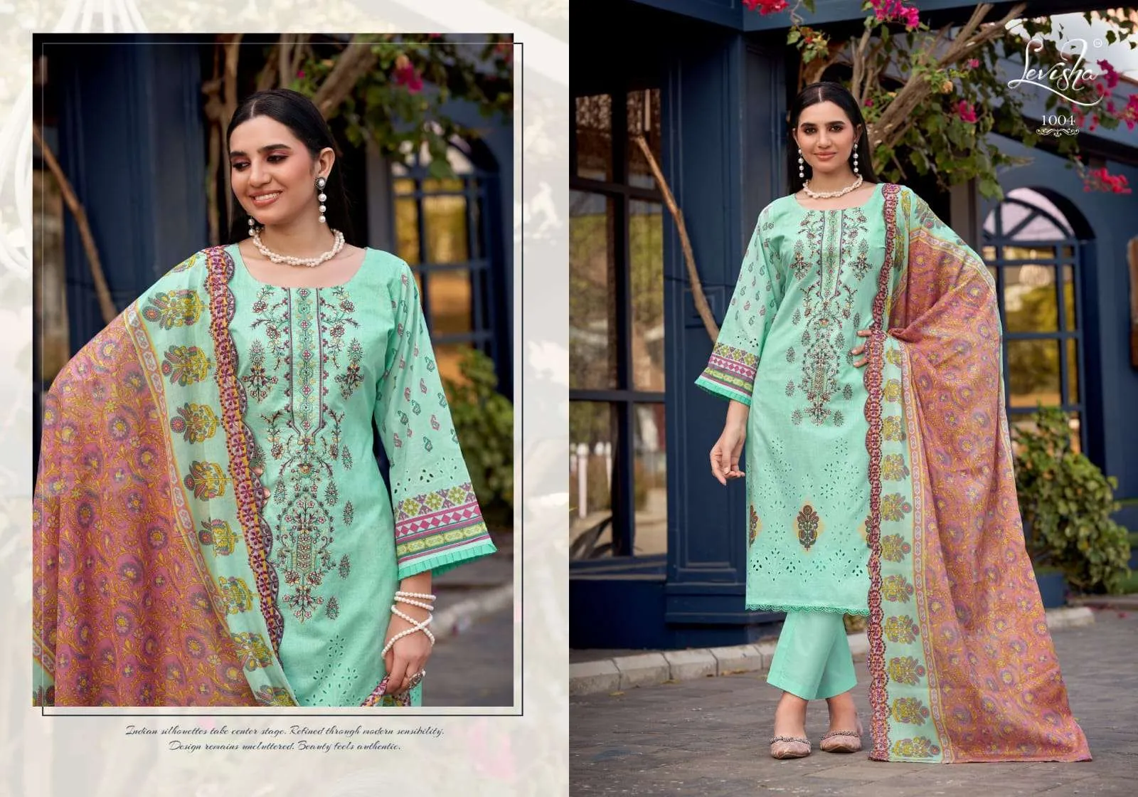 Levisha Alfaaz Semi Stitched Suits