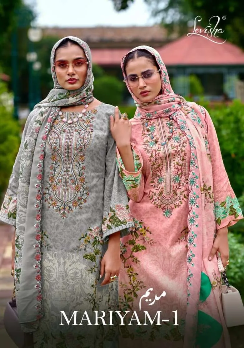 Levisha Mariyam Vol 1 Semi Stitched Suits