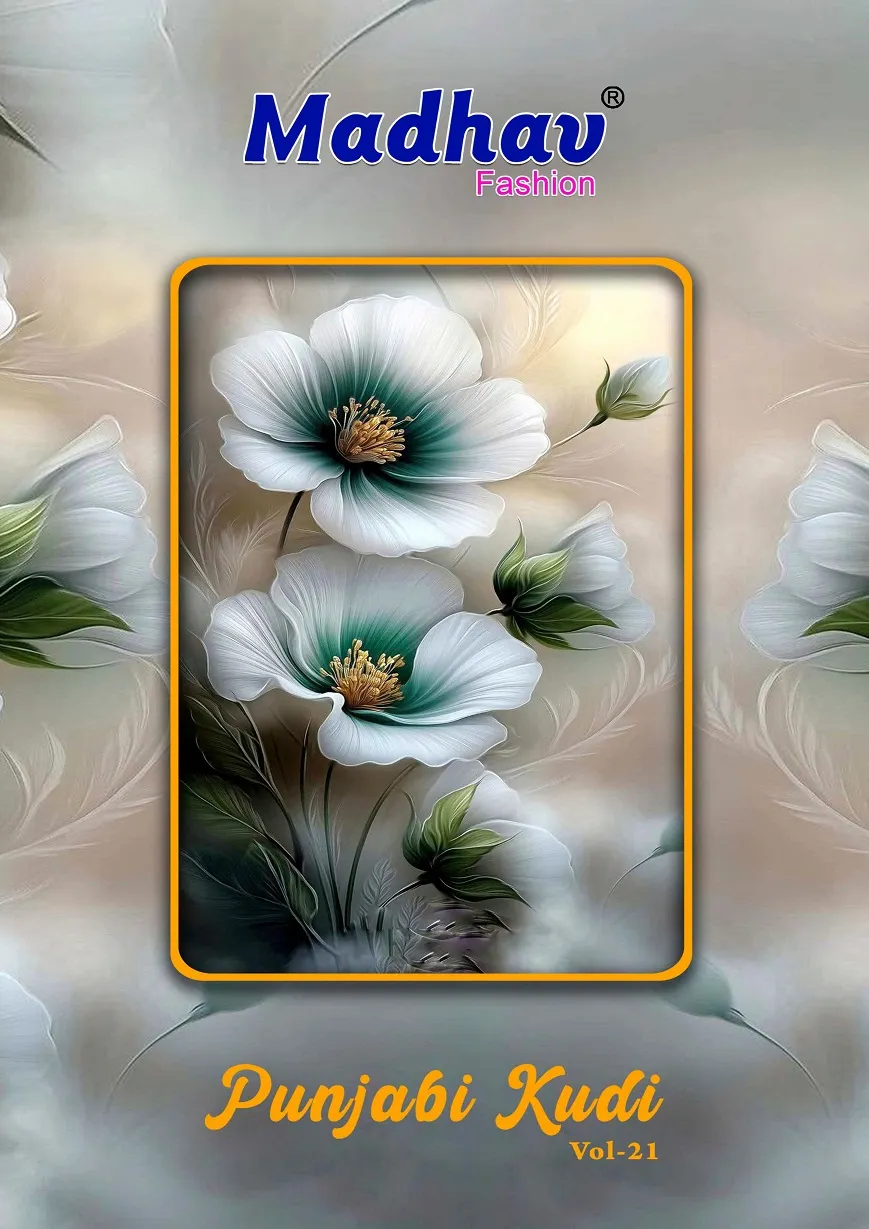 Madhav Punjabi Kudi Vol 21 Unstitched Suits
