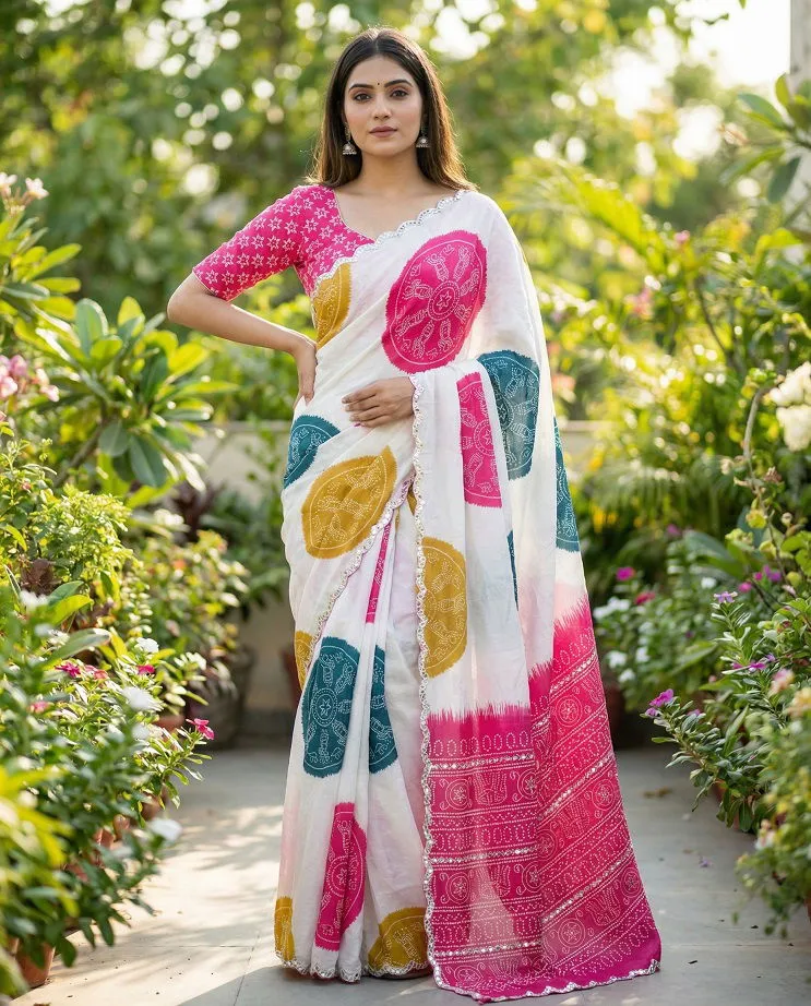 Mahek 213 Chinon Embroidery Party Wear Saree Collection Sarees