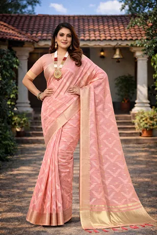 Mahek 216 Cotton Embroidery Worked Party Wear Saree Collection Sarees