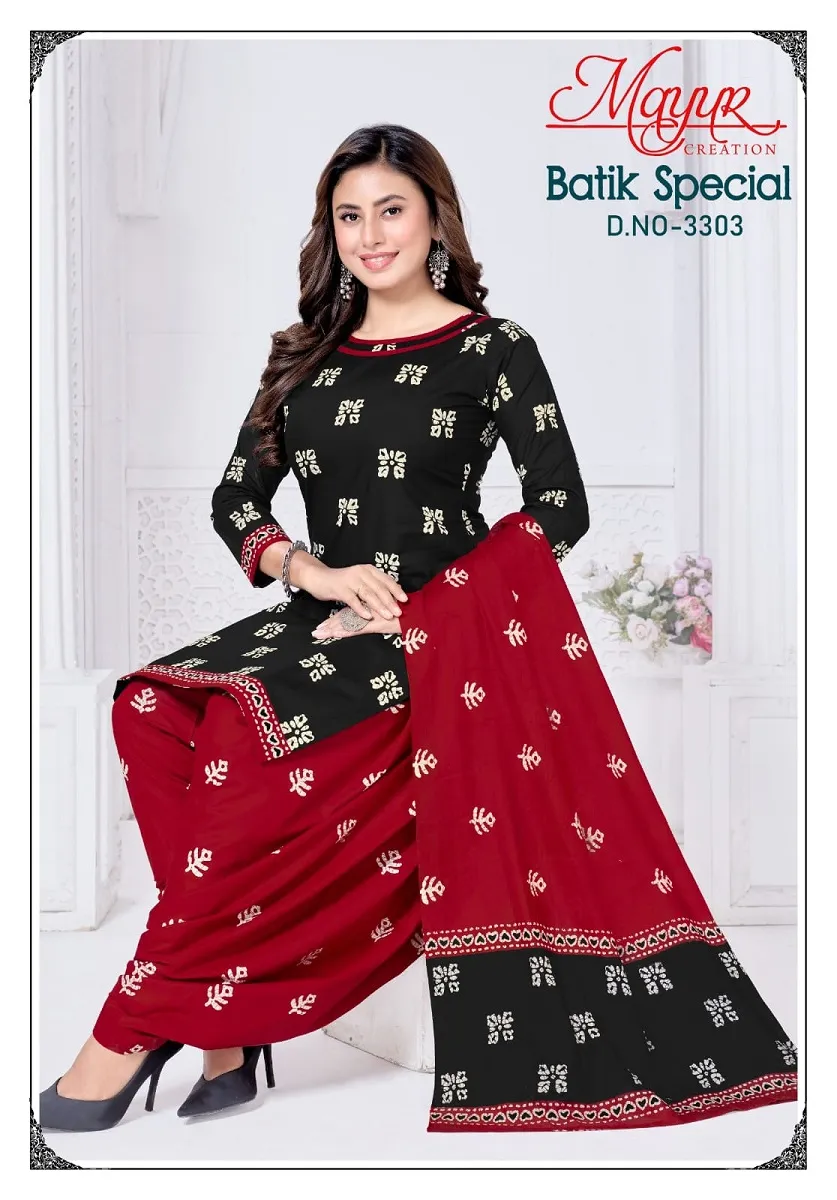 Mayur Batik Special Vol 33 Unstitched Suits