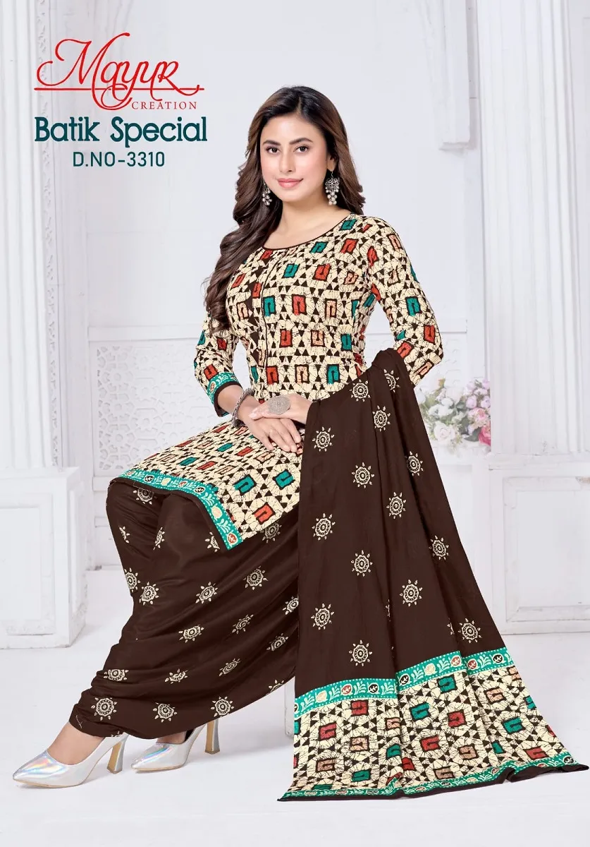 Mayur Batik Special Vol 33 Unstitched Suits