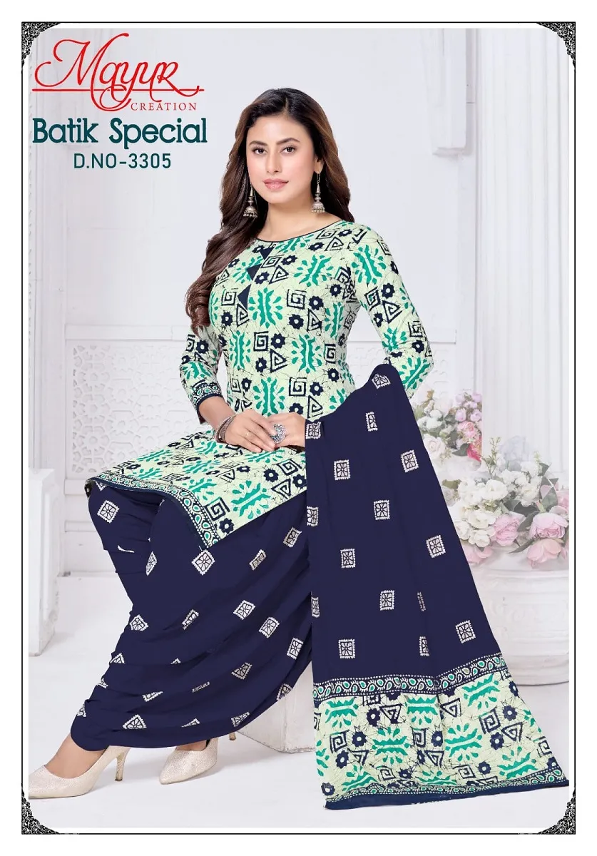 Mayur Batik Special Vol 33 Unstitched Suits