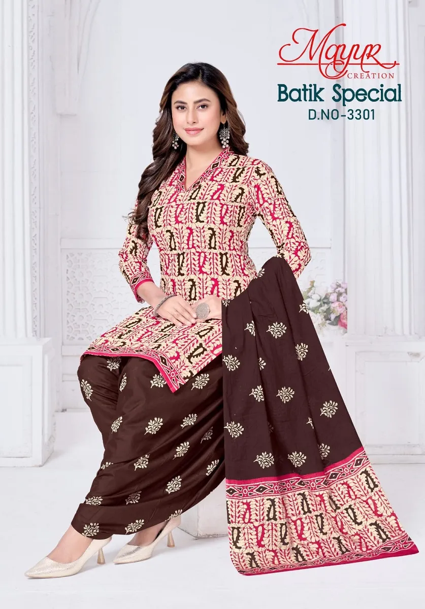 Mayur Batik Special Vol 33 Unstitched Suits