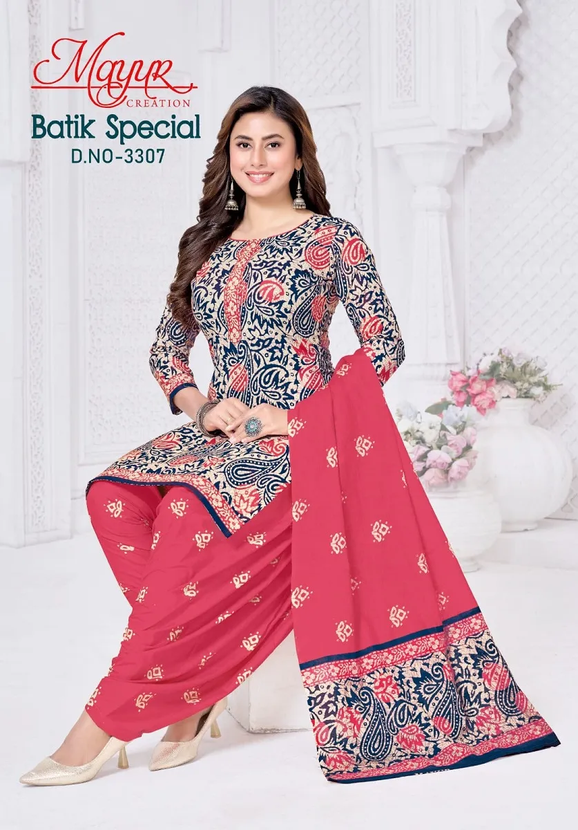 Mayur Batik Special Vol 33 Unstitched Suits