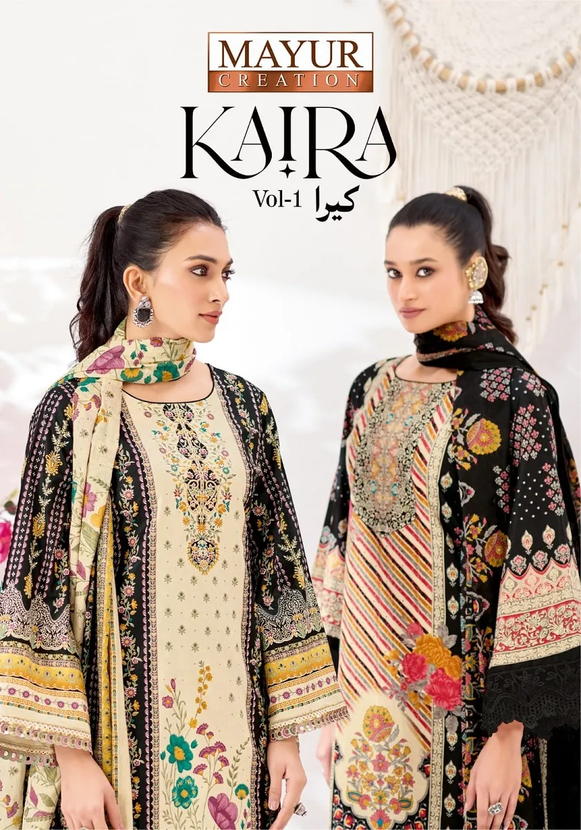 Mayur Kaira Vol 1 Unstitched Suits
