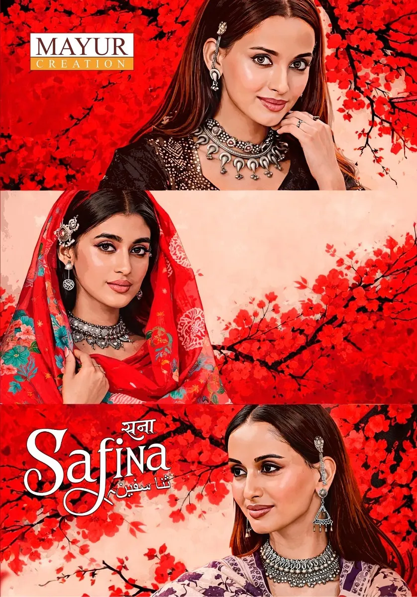Mayur Sana Safina Vol 1 Unstitched Suits