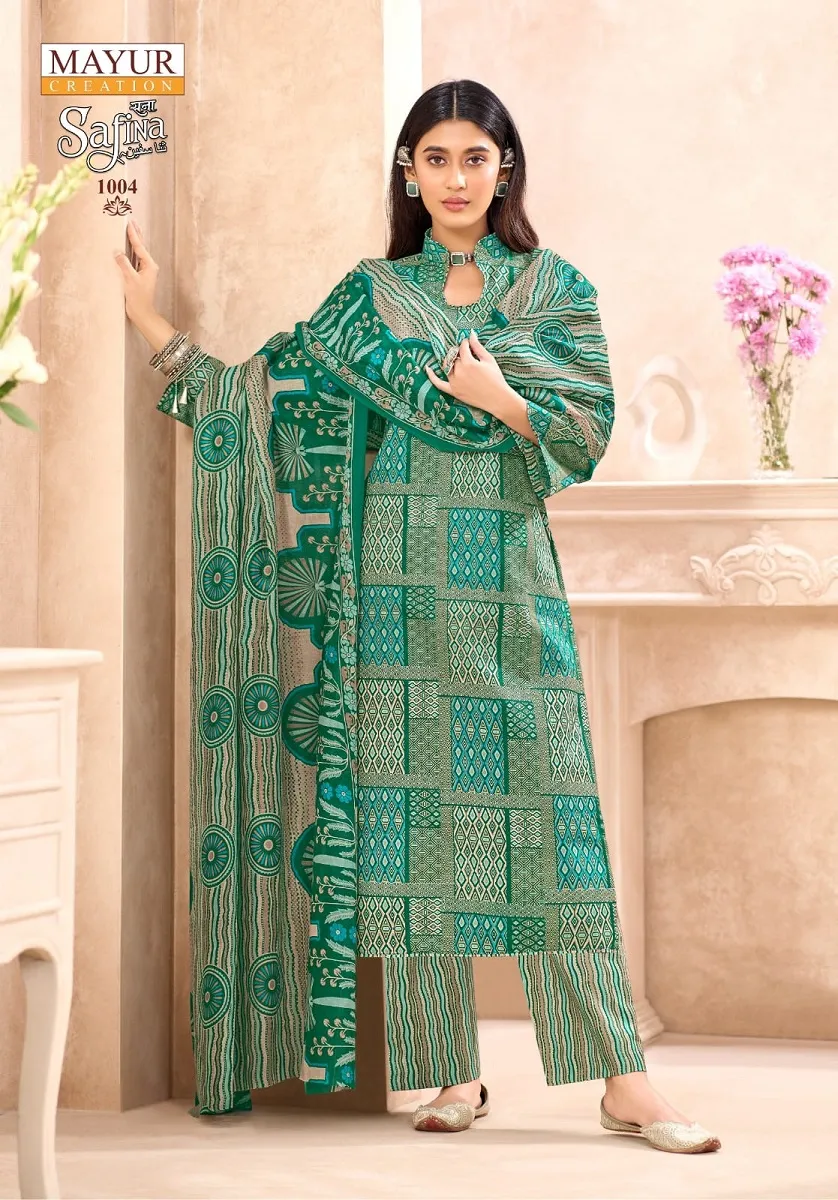 Mayur Sana Safina Vol 1 Unstitched Suits