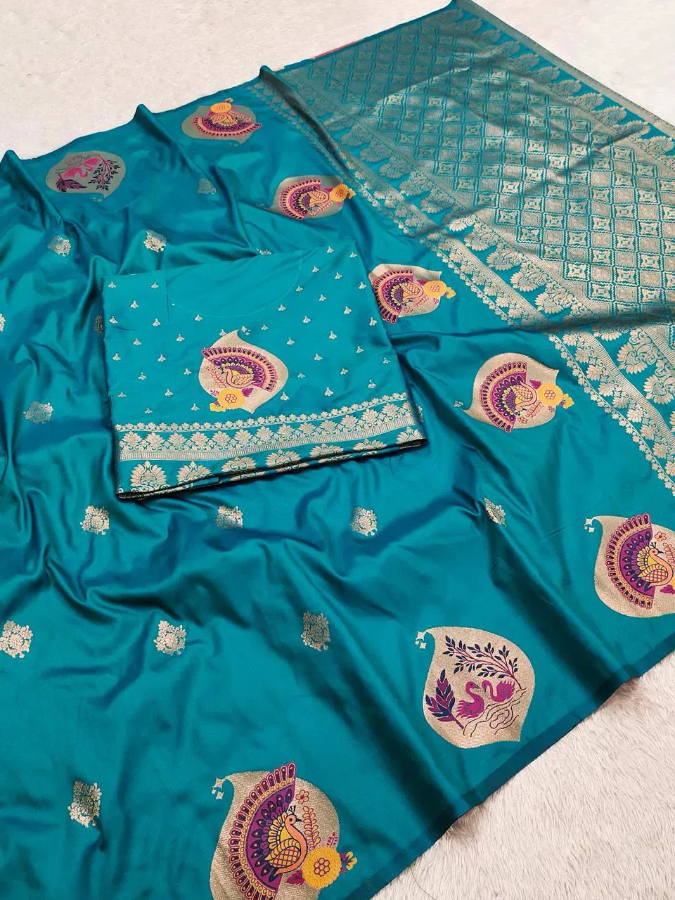 Mb 6315 Premium Banarasi Silk Zari Saree Collection Sarees