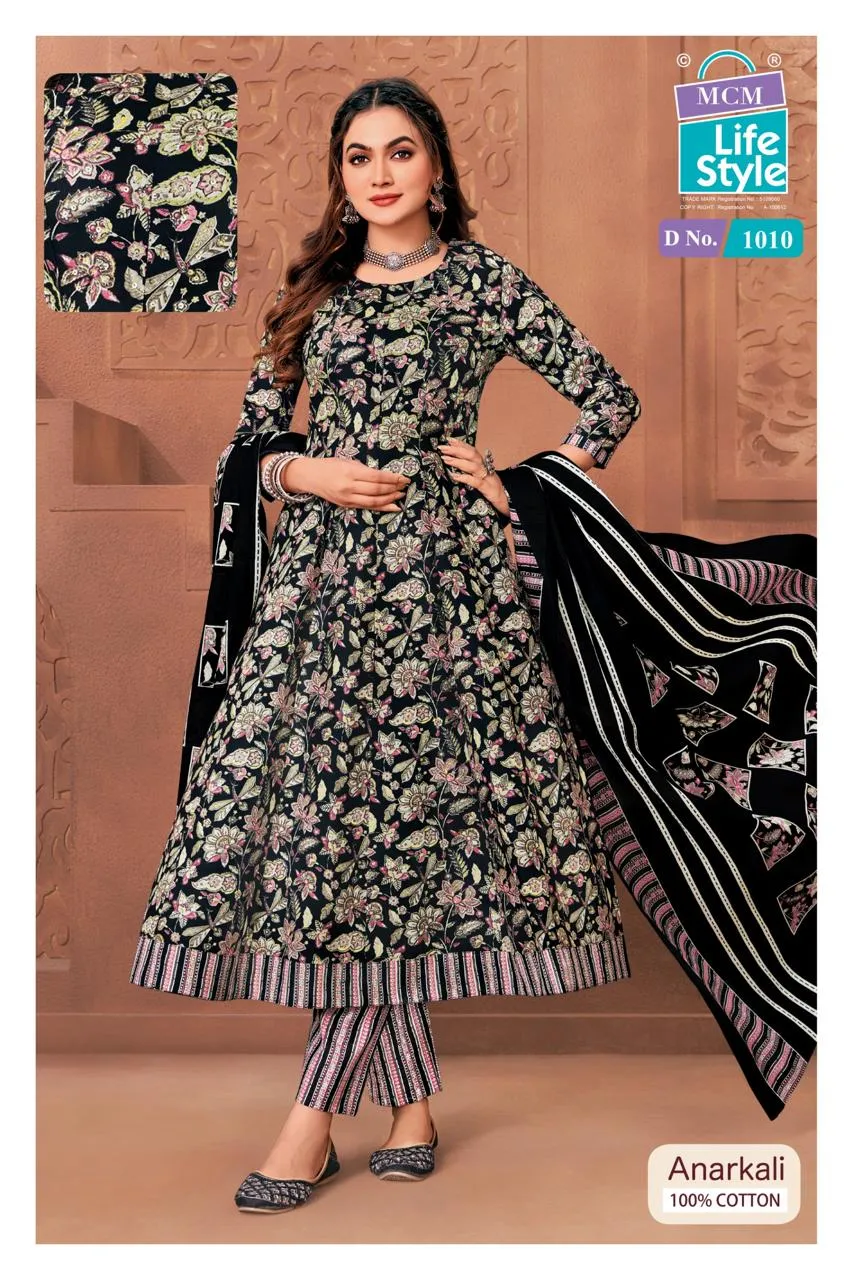 MCM Anarkali Vol 10 Stitched Suits