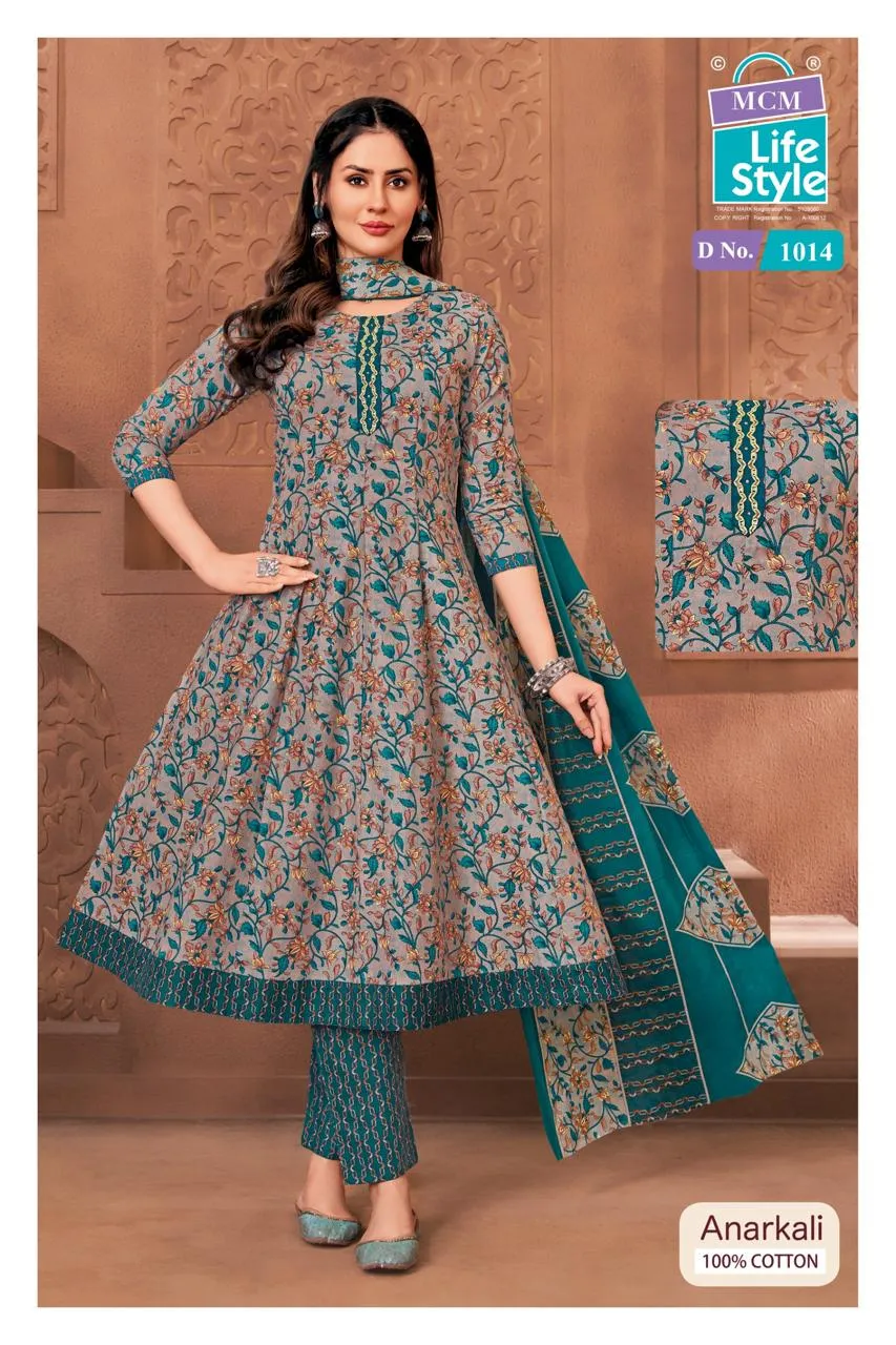 MCM Anarkali Vol 10 Stitched Suits