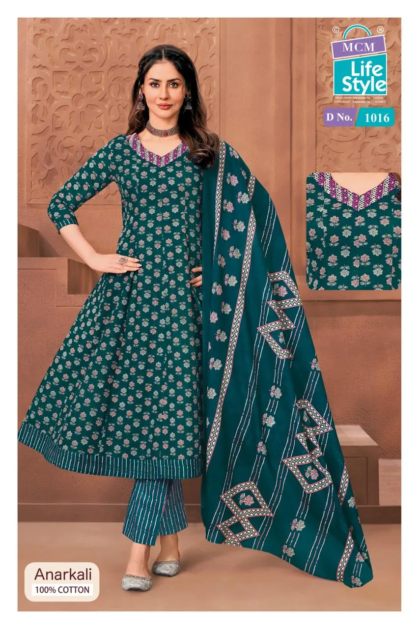 MCM Anarkali Vol 10 Stitched Suits