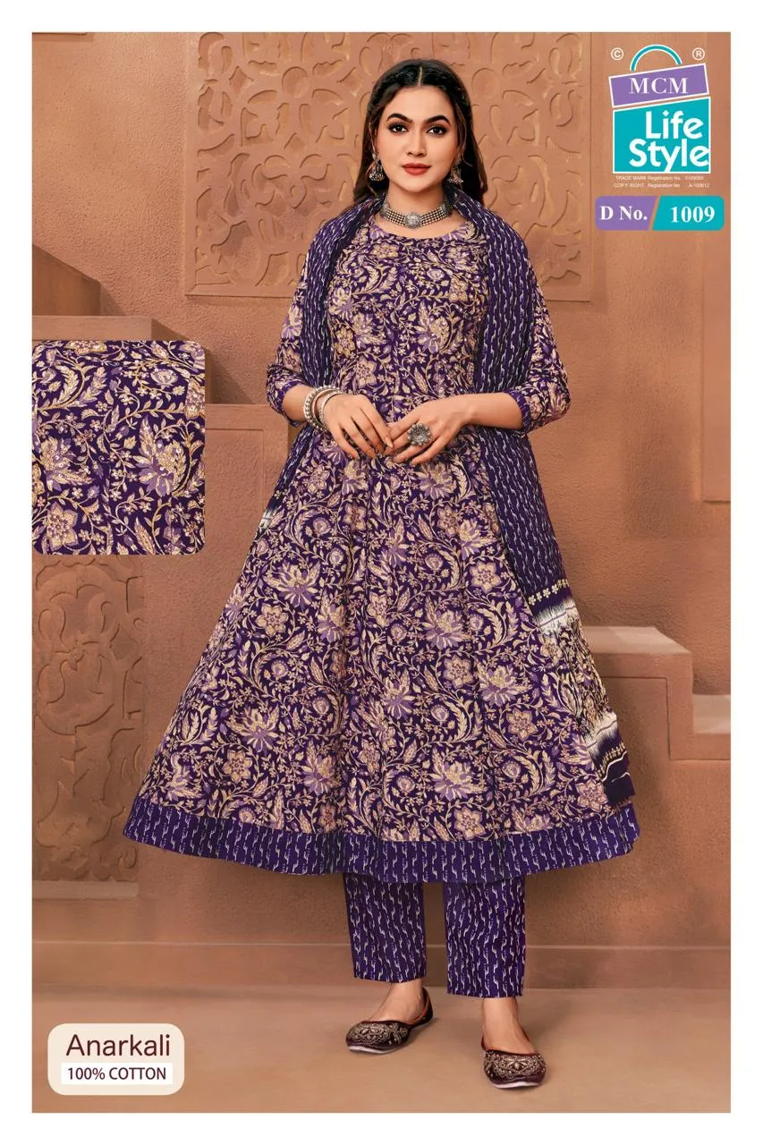 MCM Anarkali Vol 10 Stitched Suits