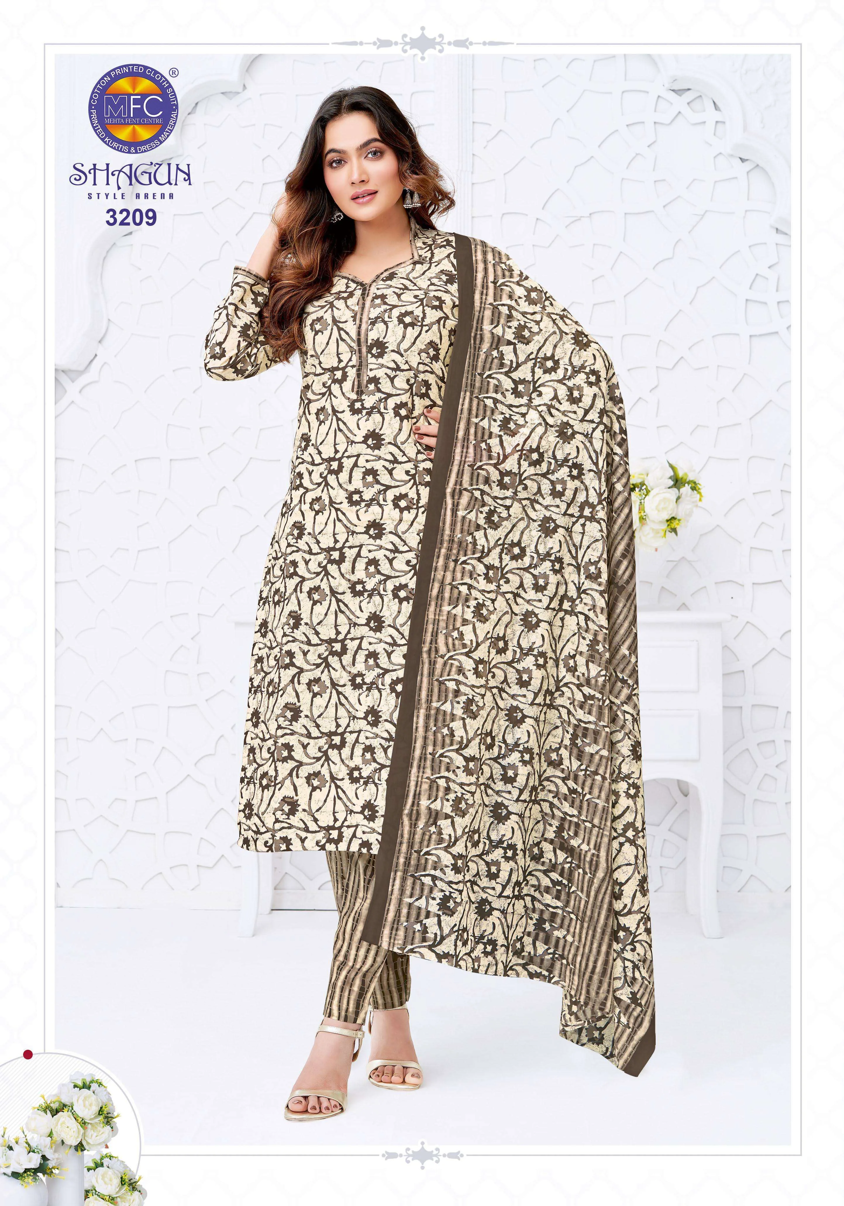 Mfc Shagun Vol 32 Unstitched Suits