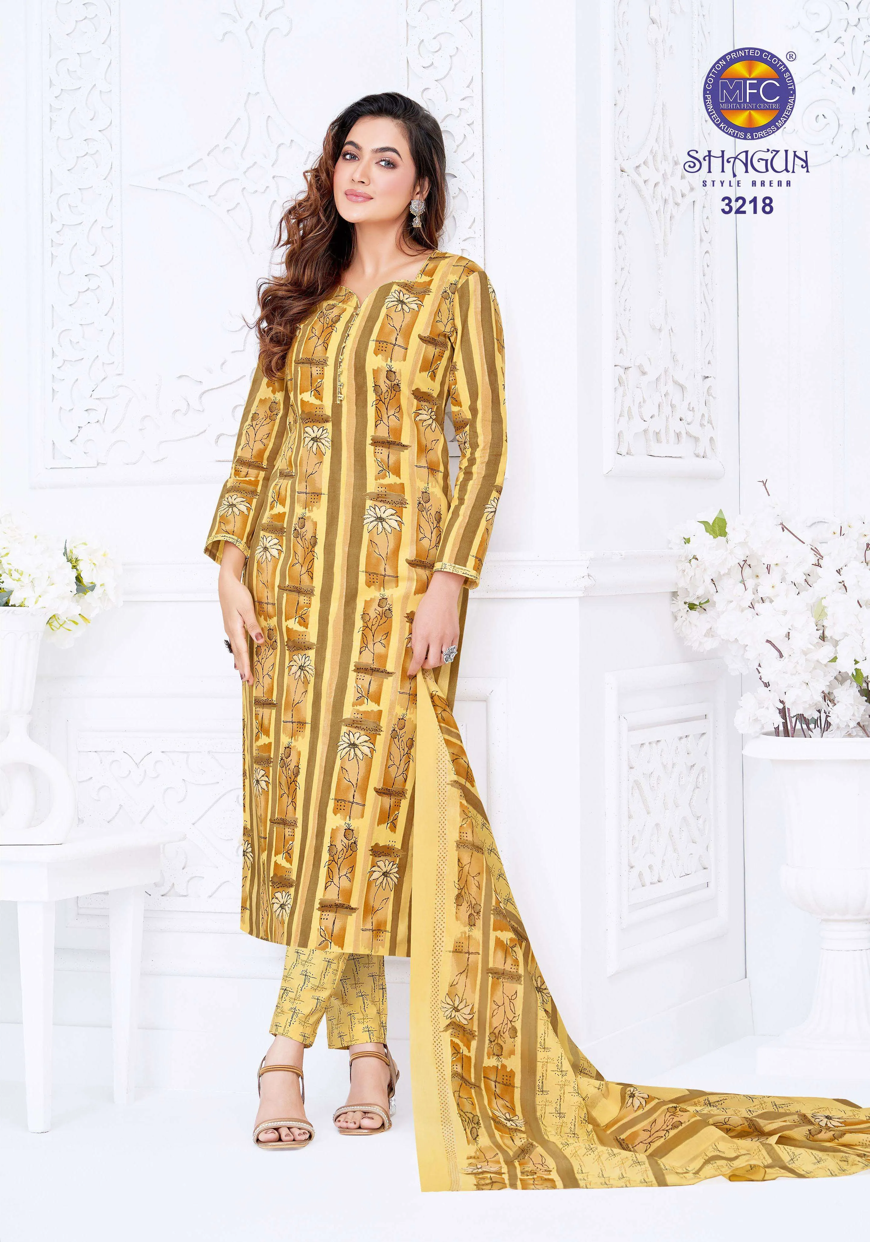 Mfc Shagun Vol 32 Unstitched Suits