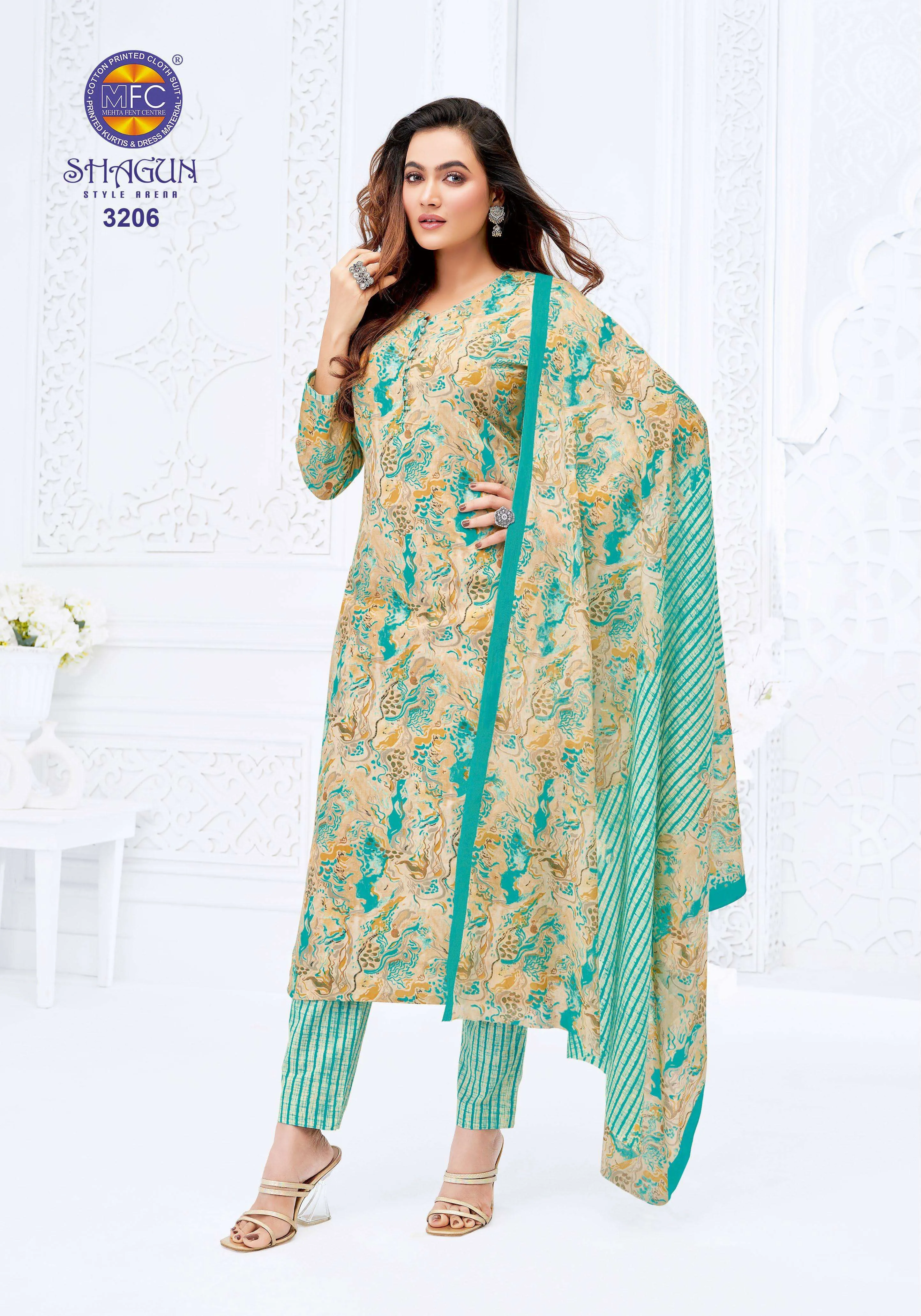 Mfc Shagun Vol 32 Unstitched Suits