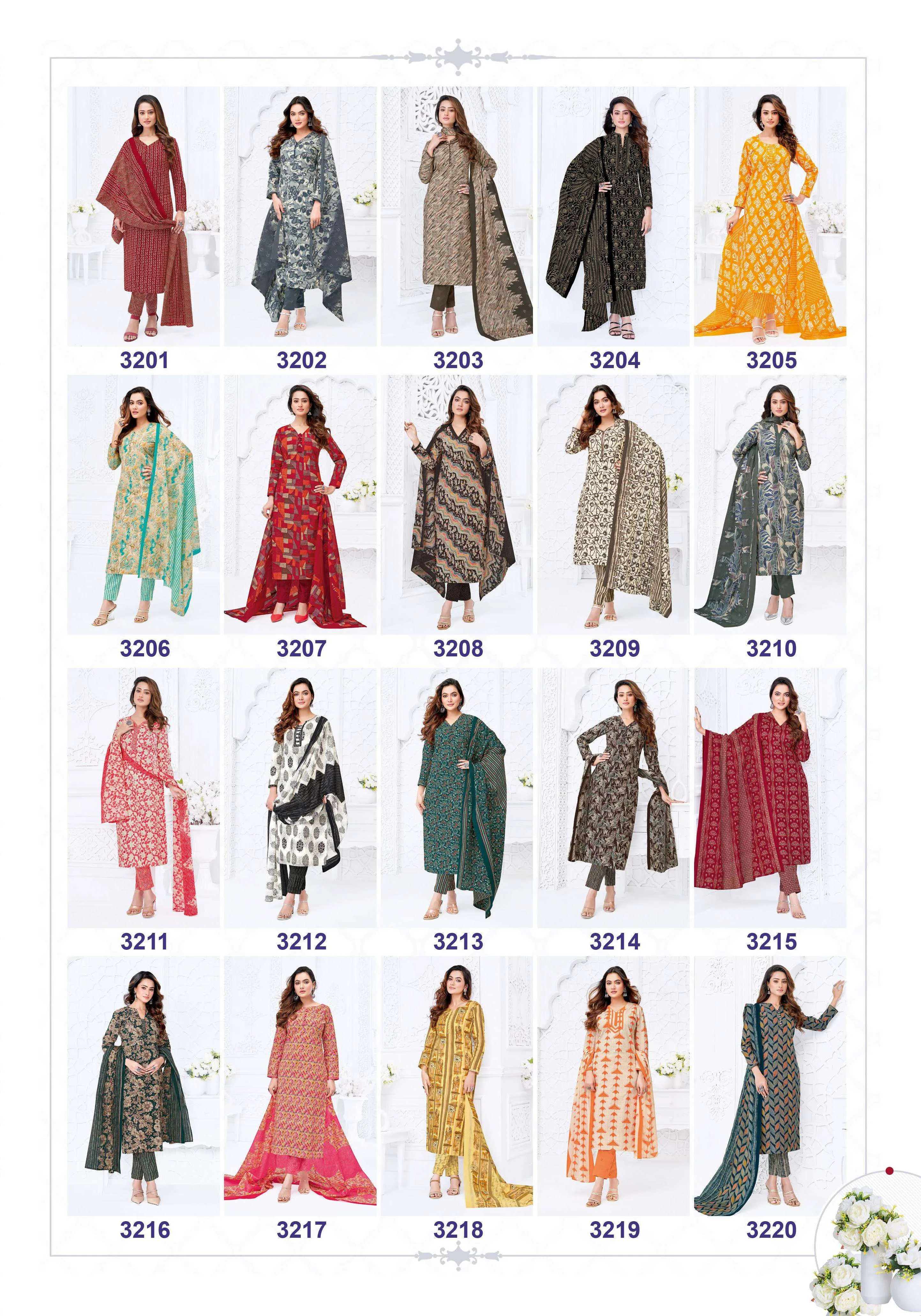 Mfc Shagun Vol 32 Unstitched Suits