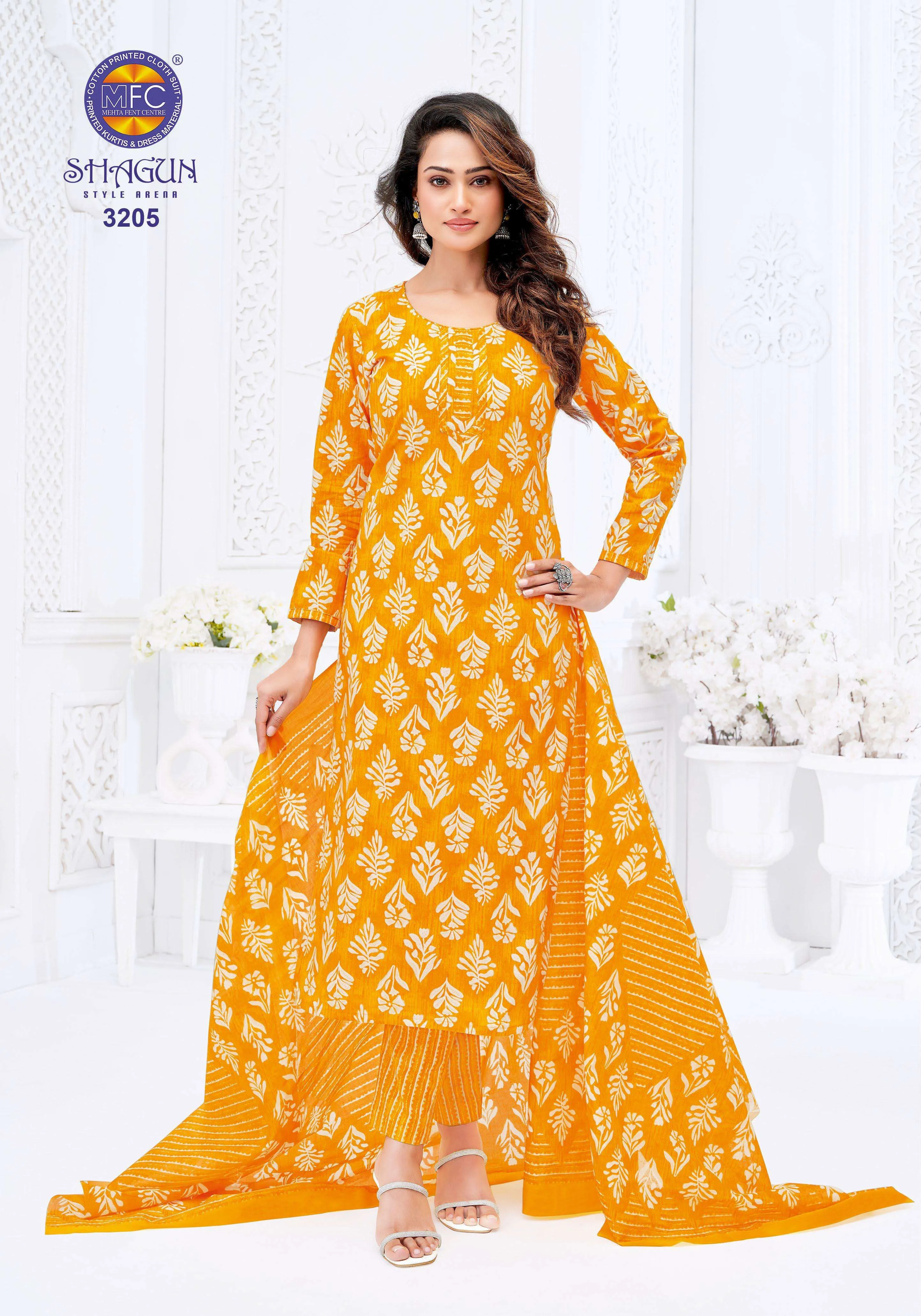 Mfc Shagun Vol 32 Unstitched Suits