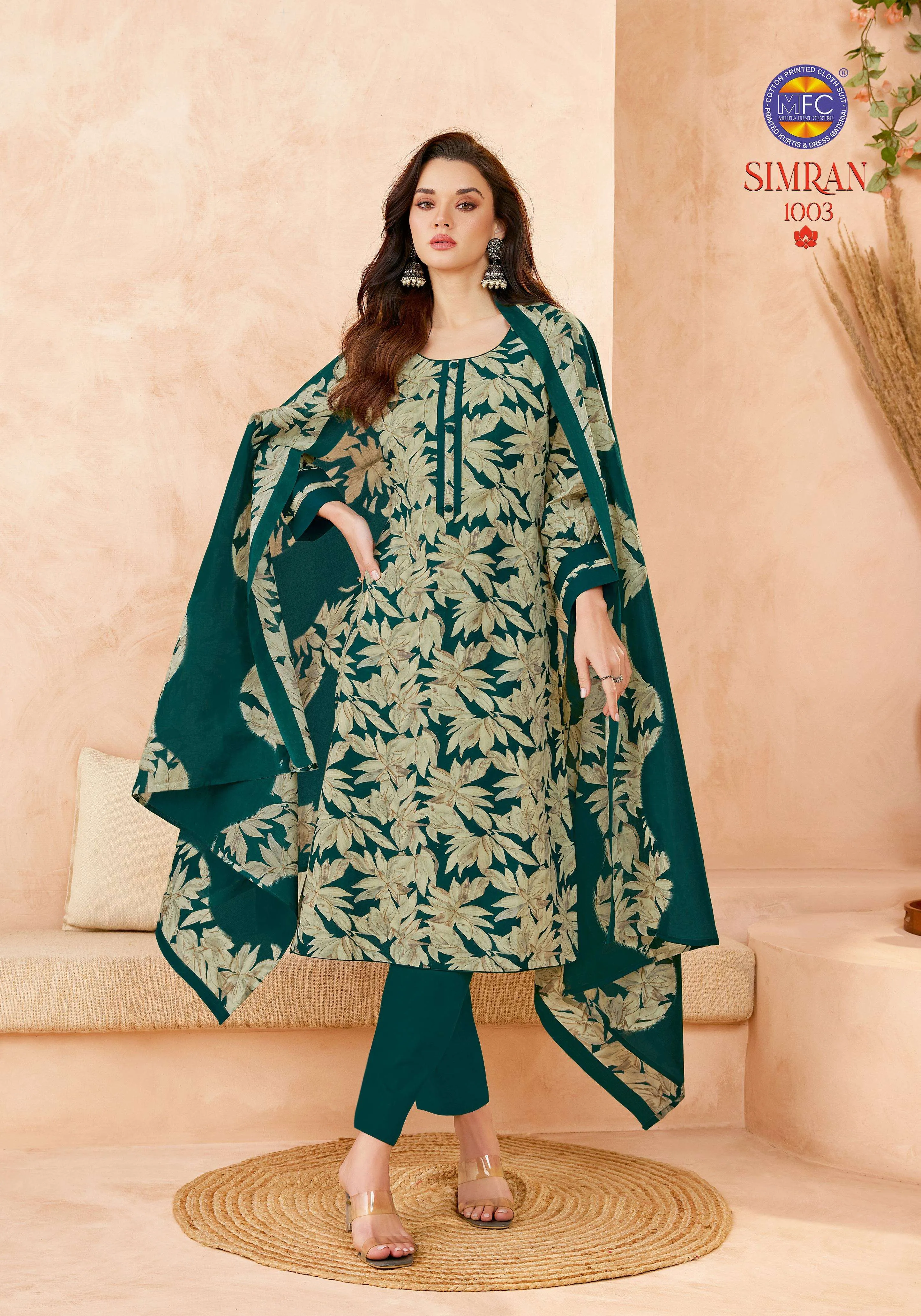 Mfc Simran Vol 1 Unstitched Suits