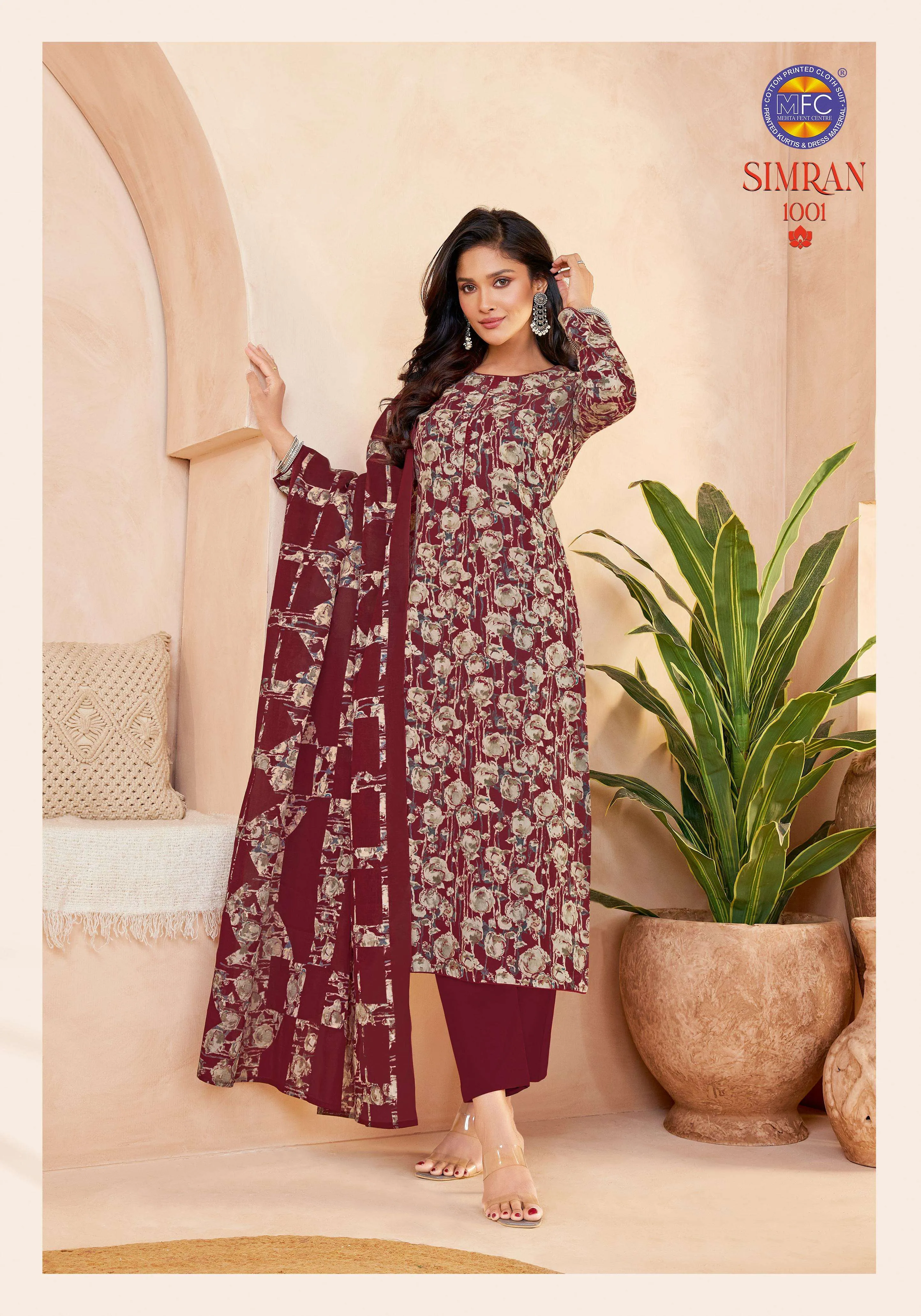 Mfc Simran Vol 1 Unstitched Suits