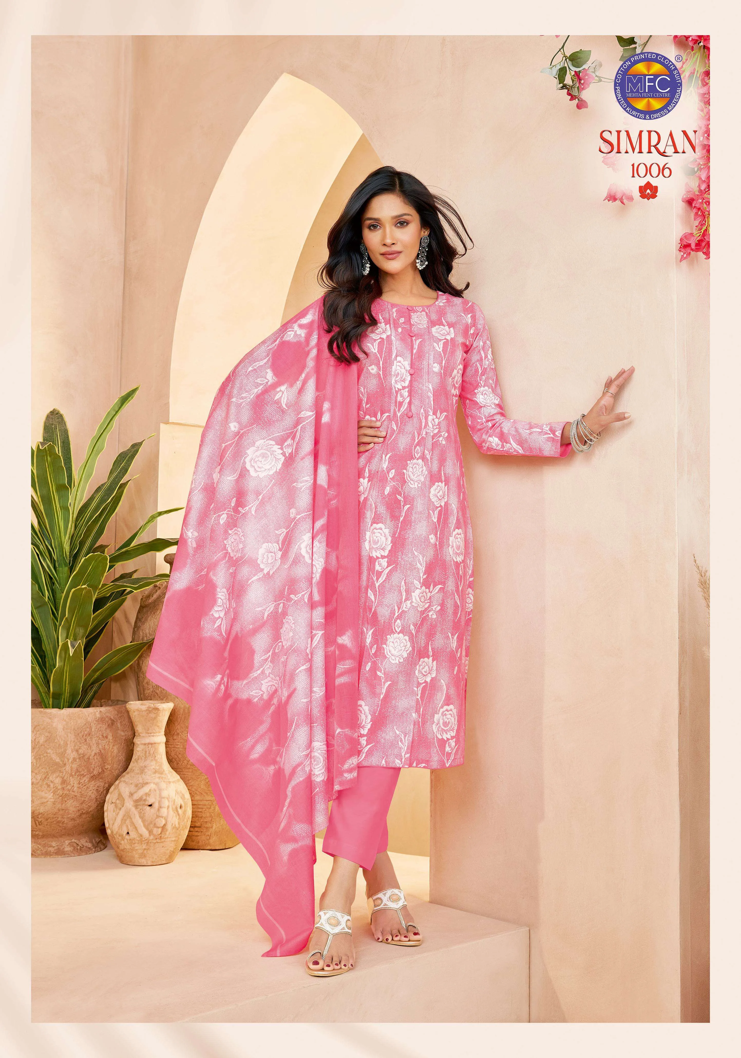 Mfc Simran Vol 1 Unstitched Suits