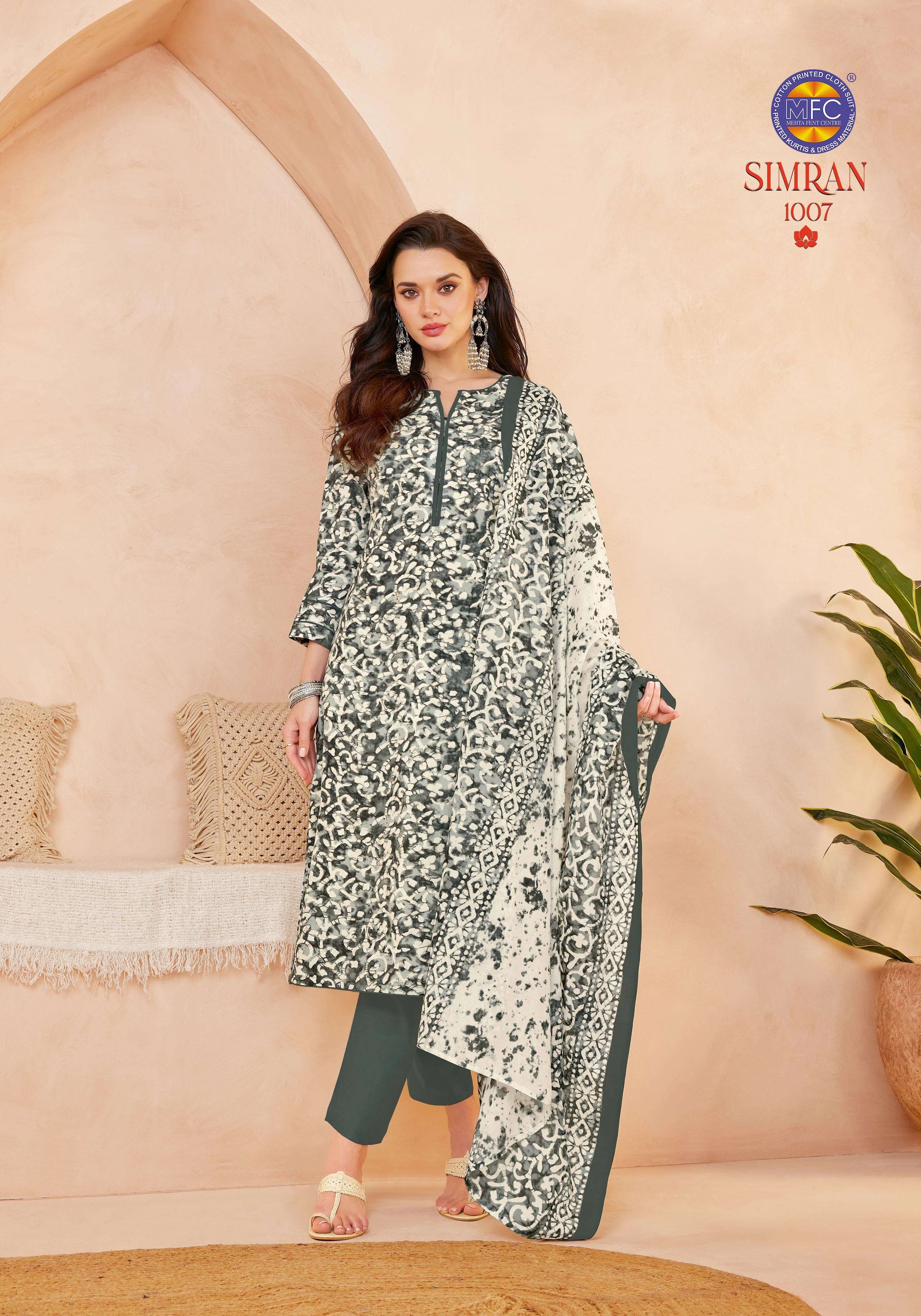 Mfc Simran Vol 1 Unstitched Suits