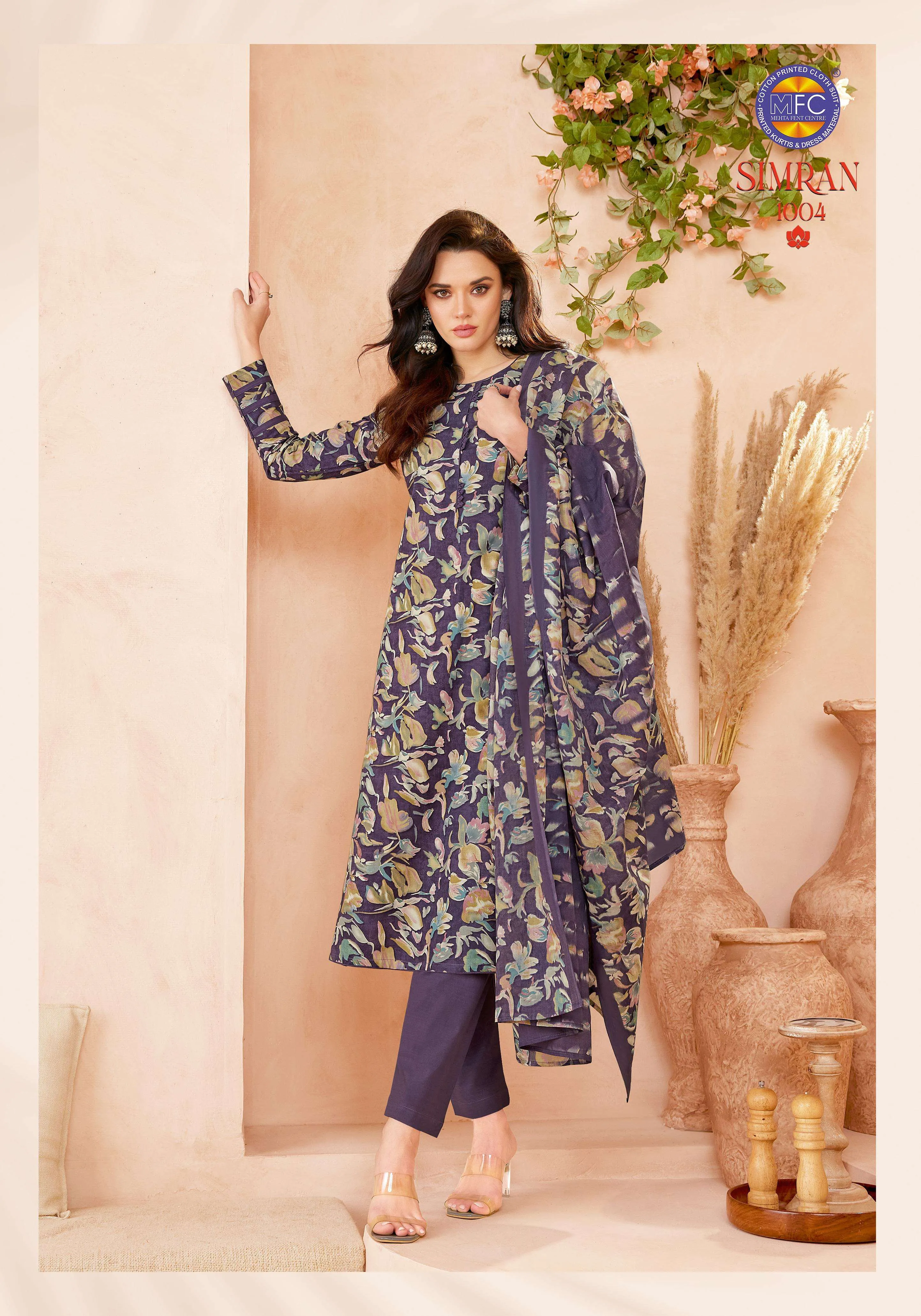 Mfc Simran Vol 1 Unstitched Suits