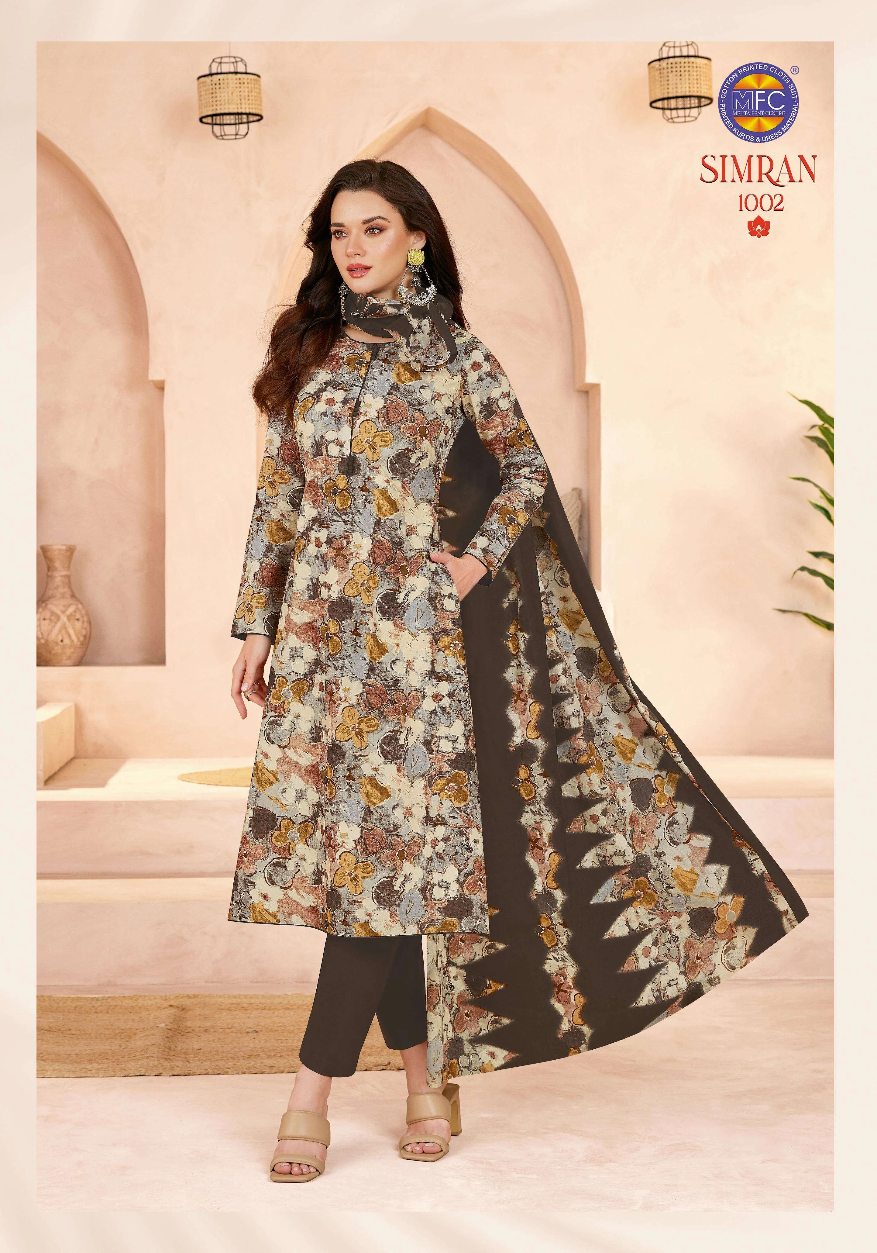 Mfc Simran Vol 1 Unstitched Suits