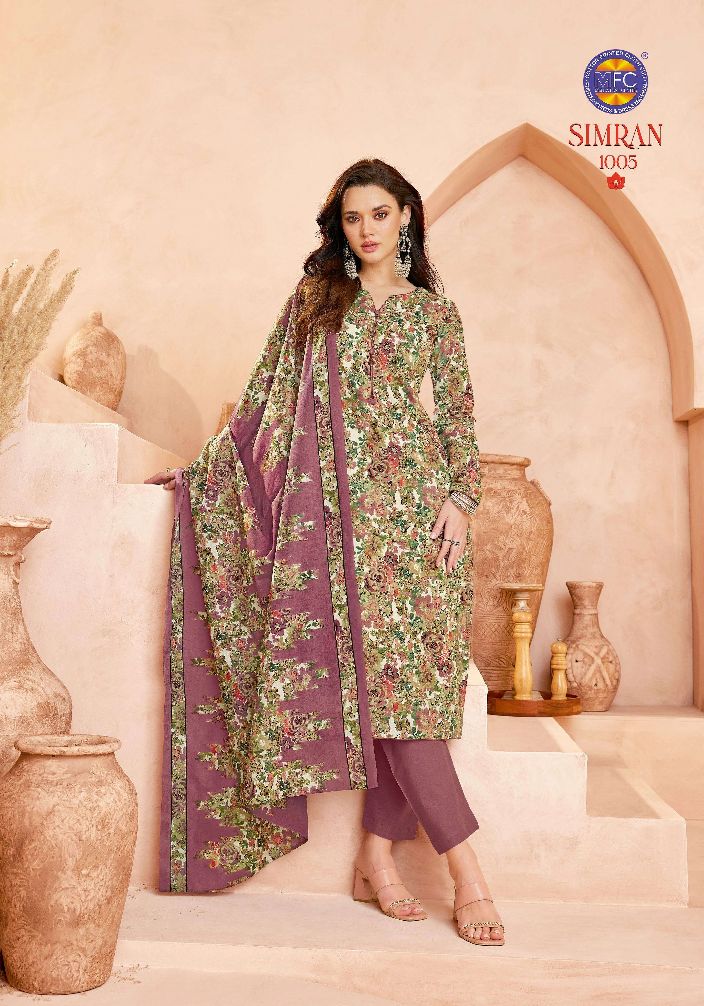 Mfc Simran Vol 1 Unstitched Suits