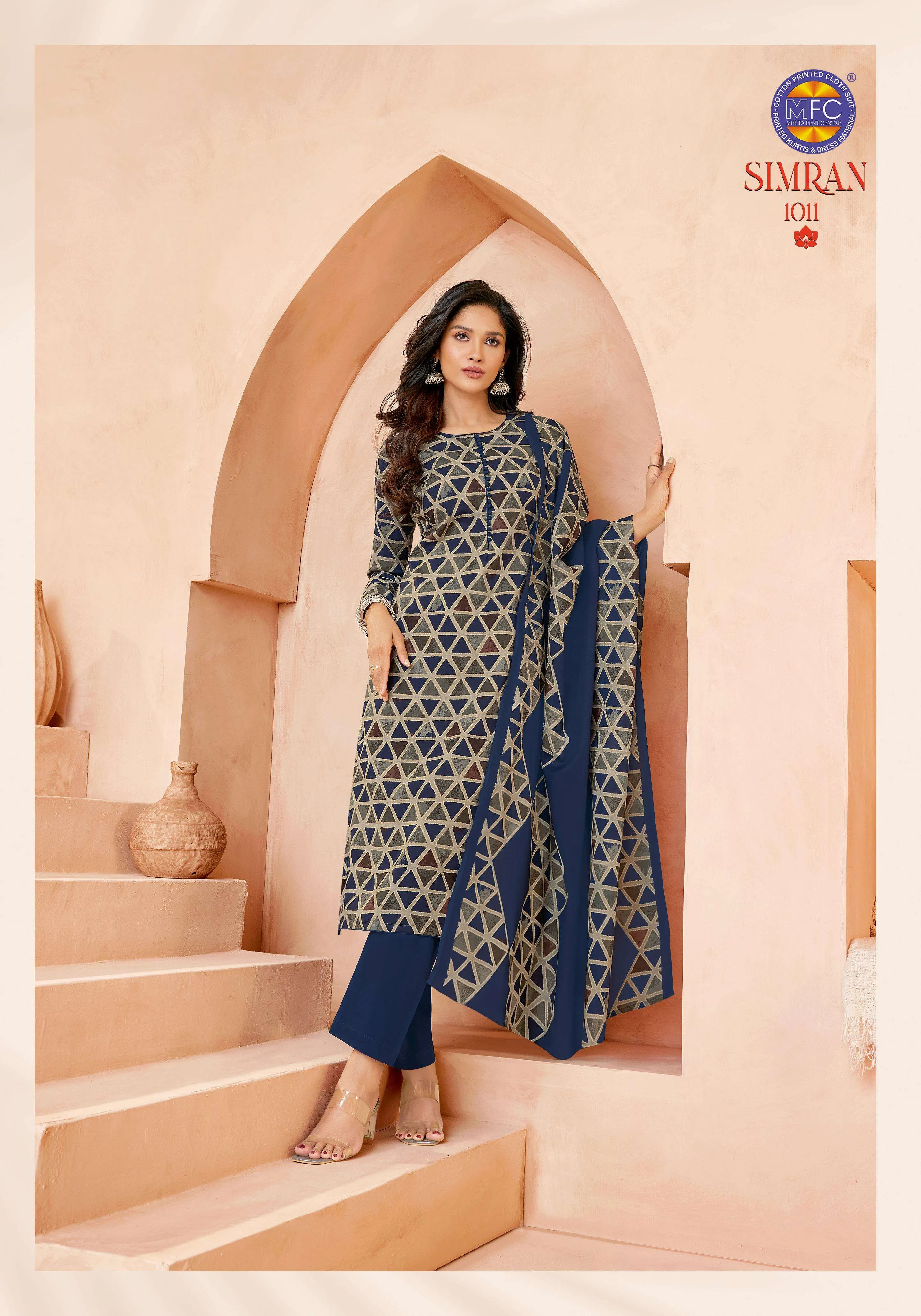 Mfc Simran Vol 1 Unstitched Suits