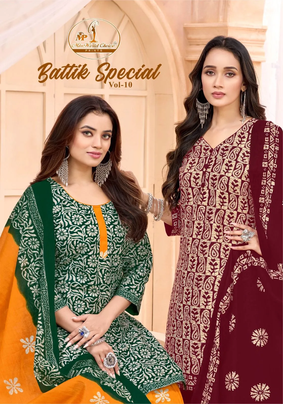 Miss World Batik Vol 10 Unstitched Suits