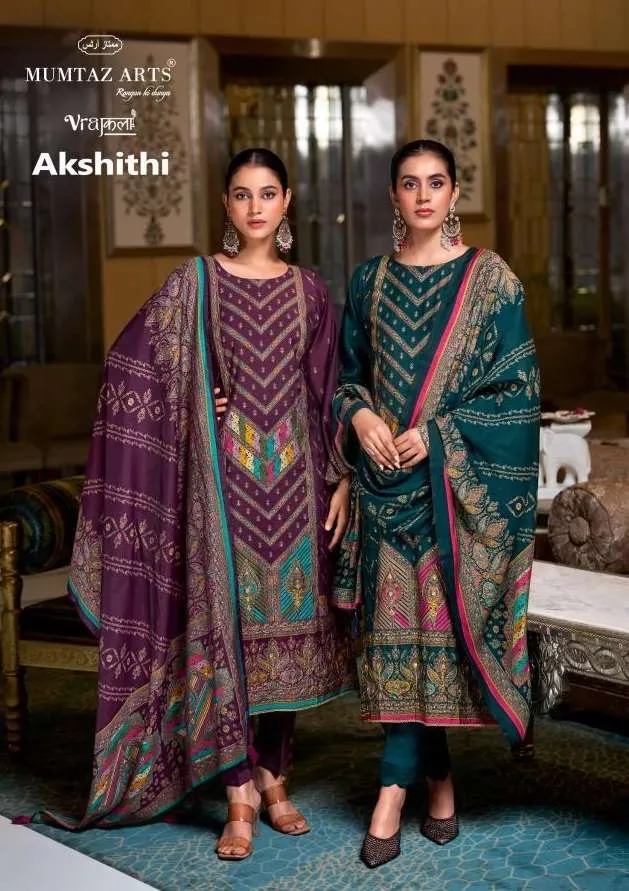 Mumtaz Arts Akshithi Semi Stitched Suits