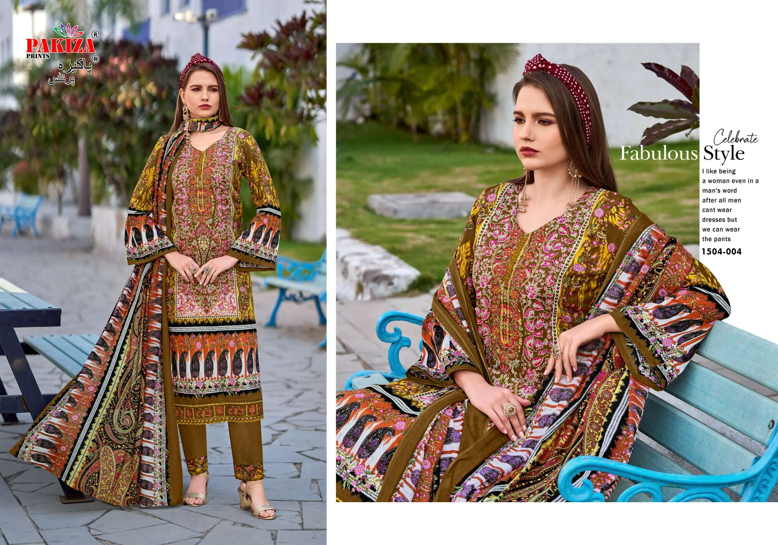 Pakiza Prints Farmaish Vol 15 Semi Stitched Suits
