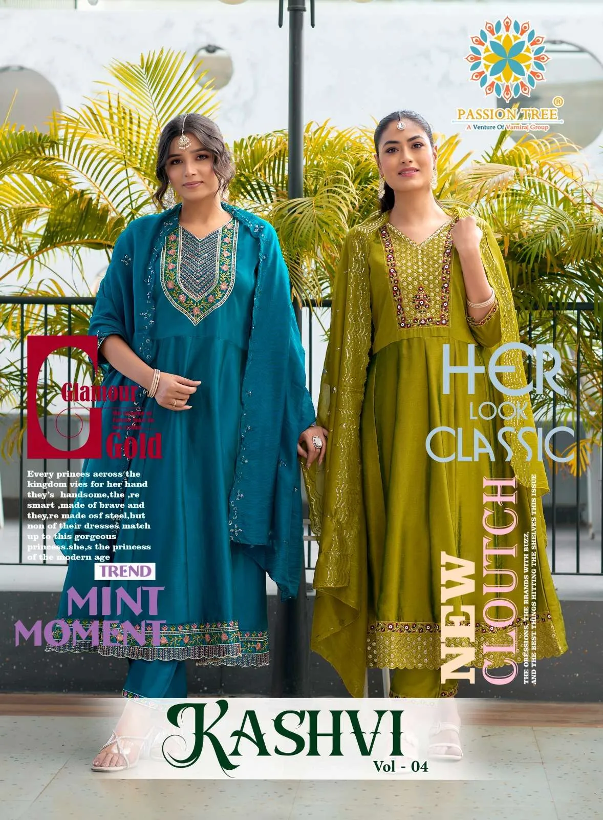 Passion Tree Kashvi Vol 4 Readymade Suits