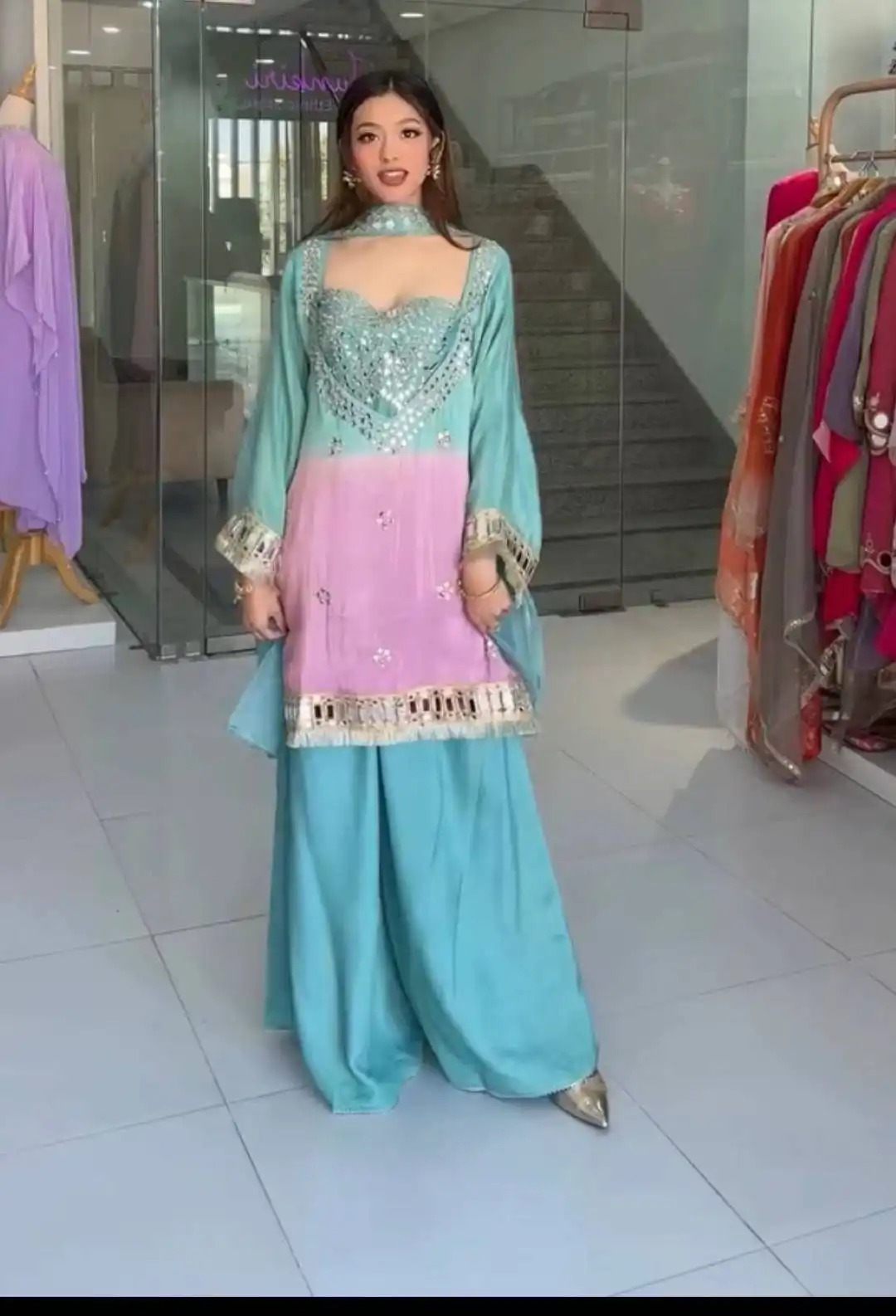 SBD 1827 Eid Special Dress Wholesale Market Surat
