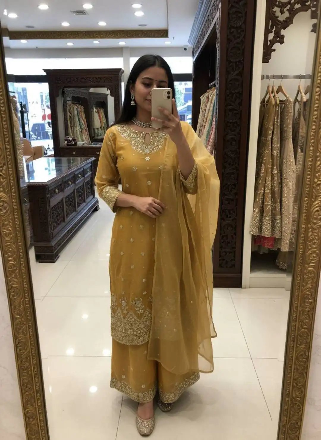 C585 1456 Readymade Dress Wedding Function Indian