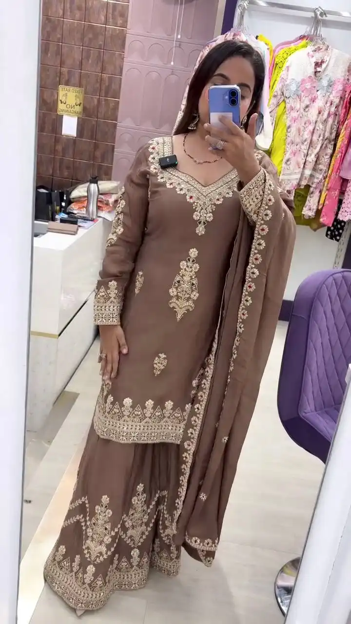 ASD 7102 Heavy Embroidery Readymade Dress Eid Collection