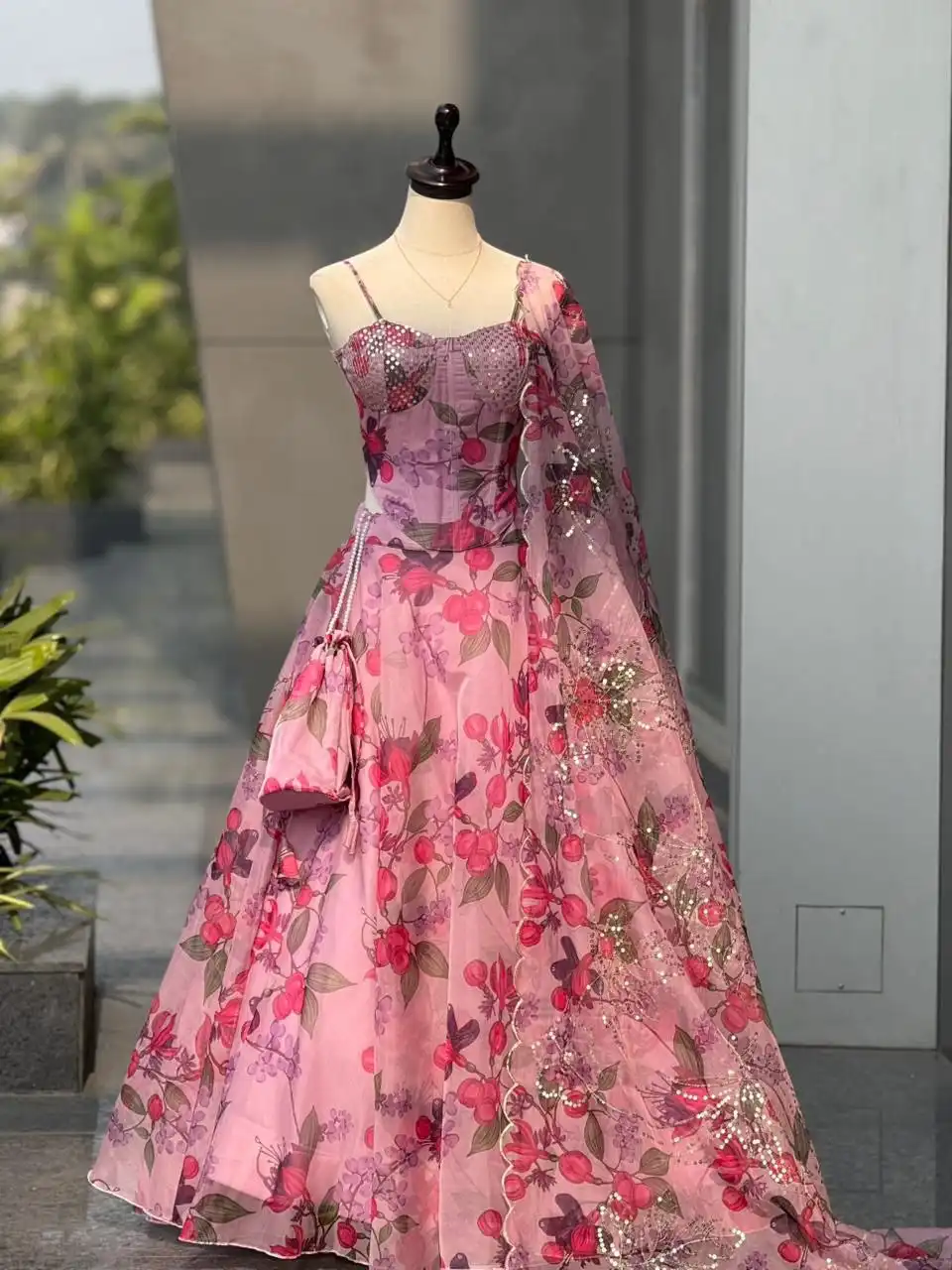 SWT 1192 Printed Lehenga Wholesale Market in India