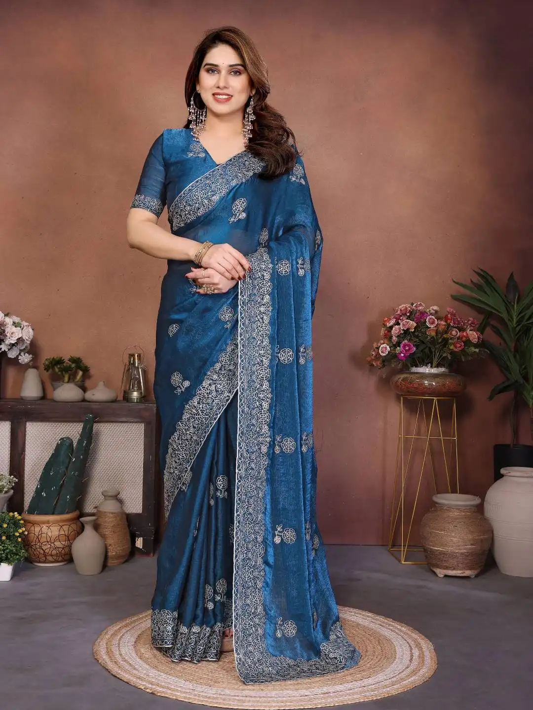 Kiara Naxita 1 Embroidery Party Wear Saree Market in Surat