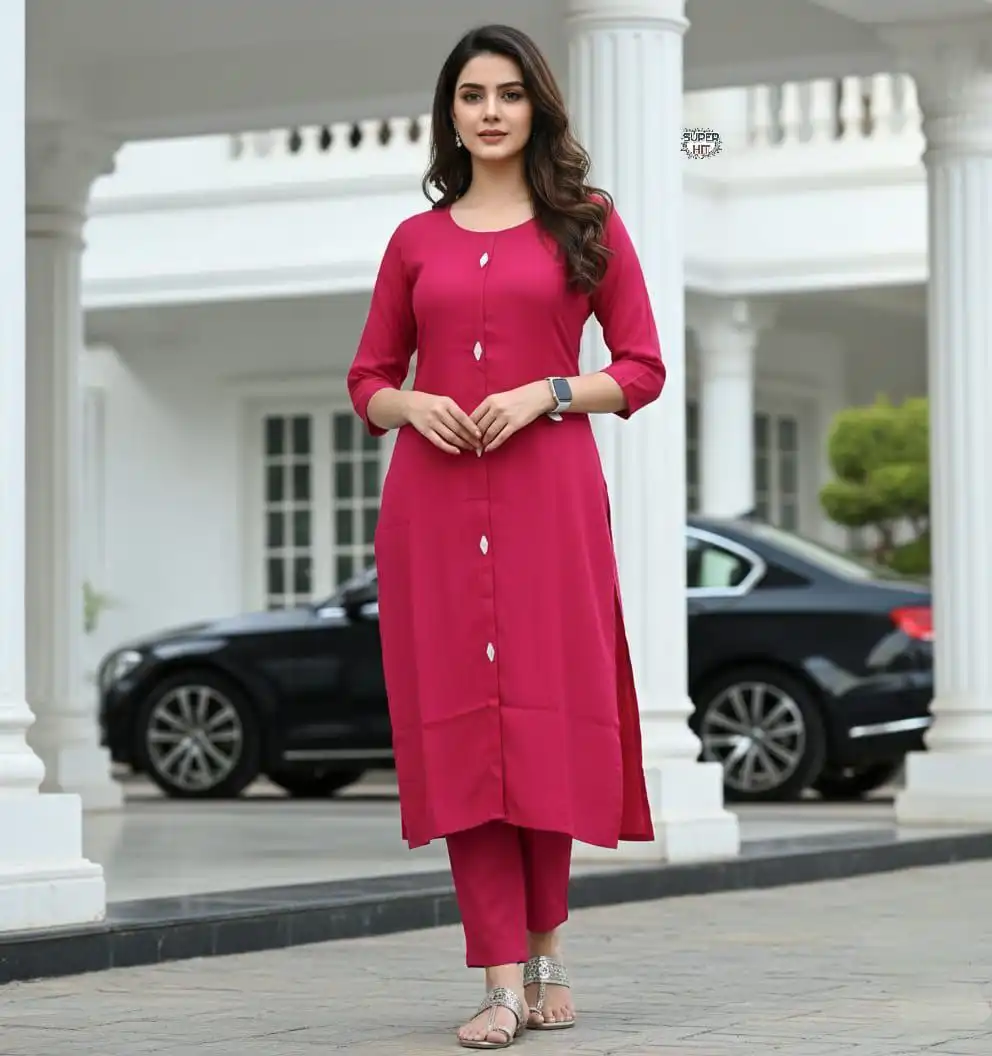 Laxmy Vol 62 Plain Kurti Pant Wholesale Market Surat